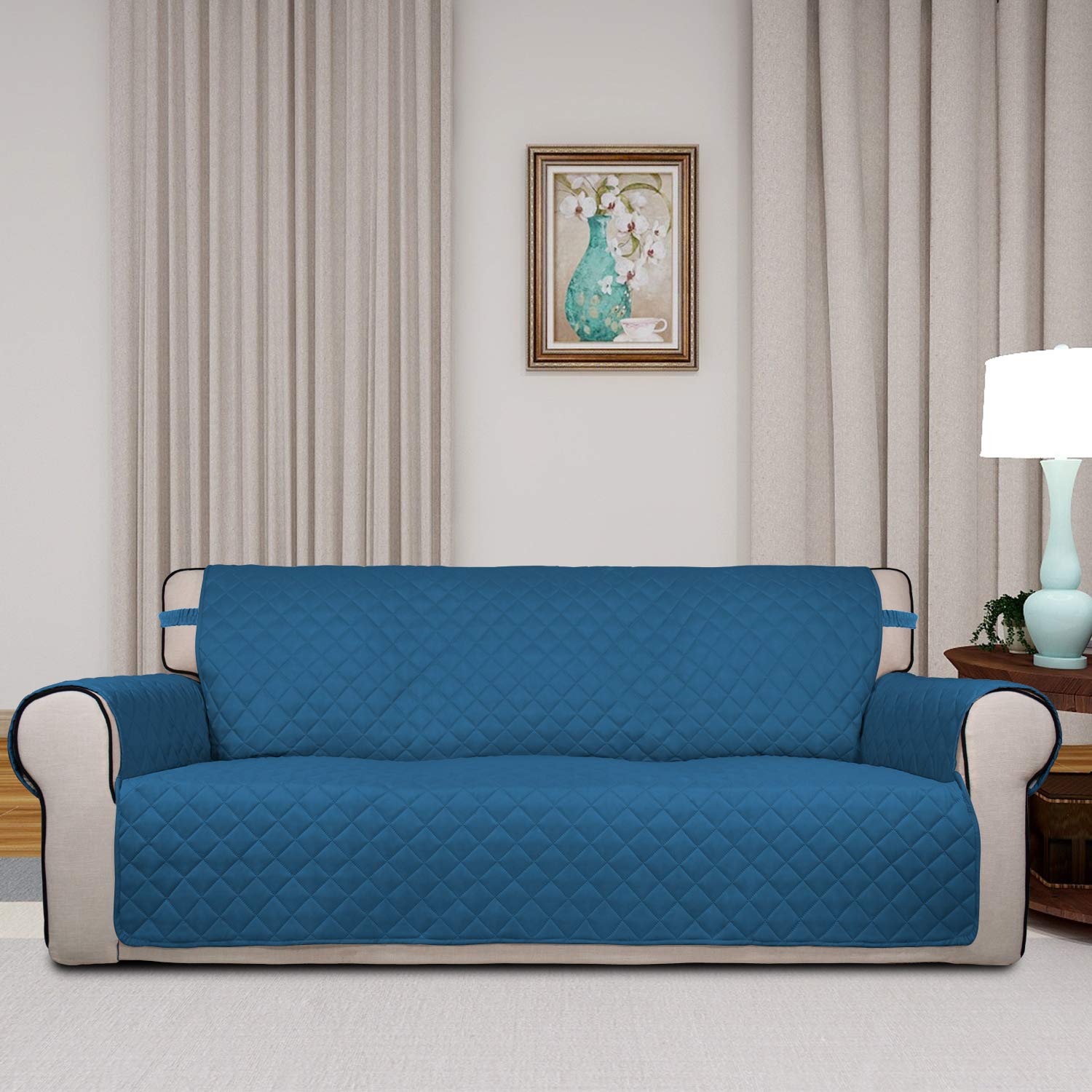 Reversible Quilted Sofa Cover Dog Couch Covers for Sofa