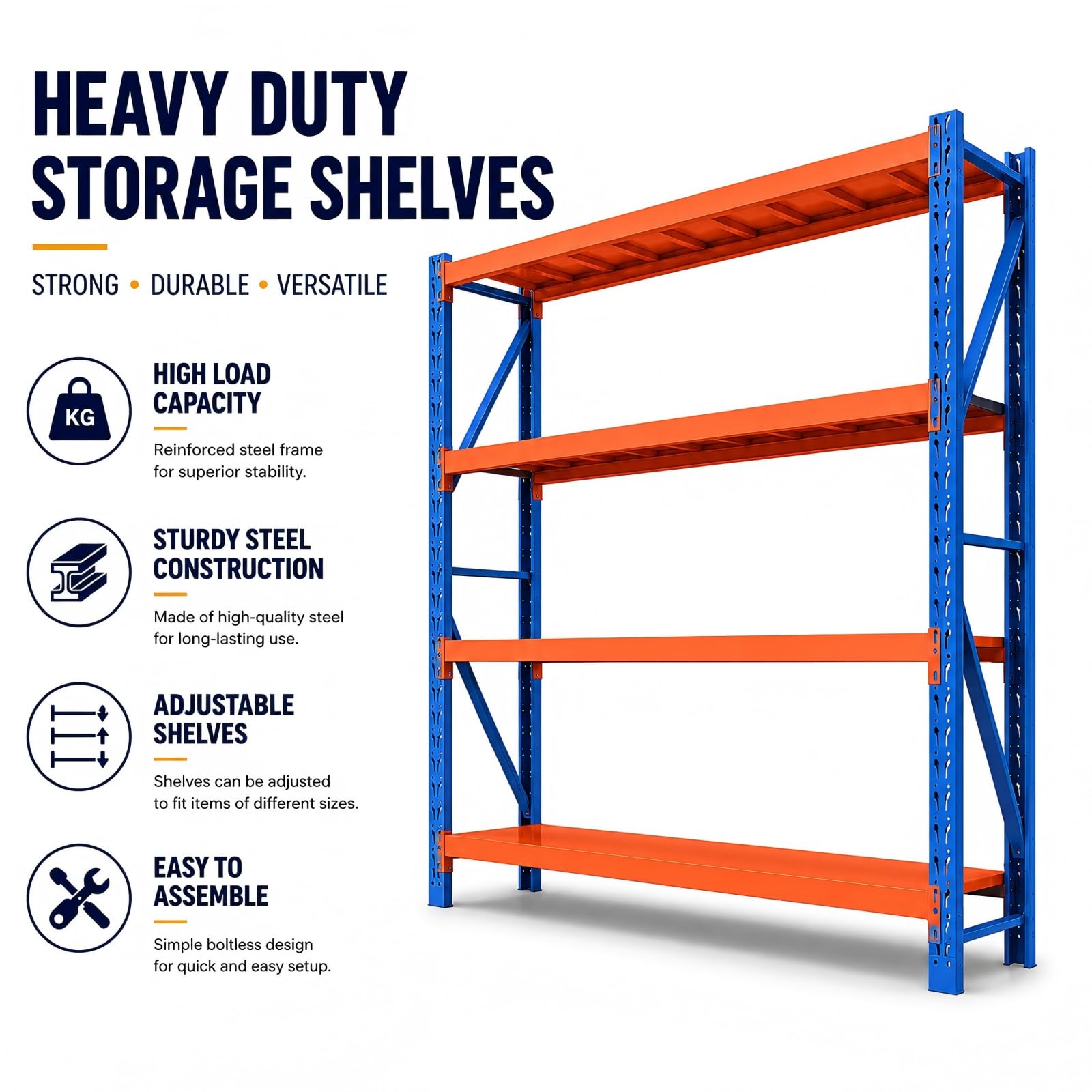 Heavy Duty Warehouse Shelving 4