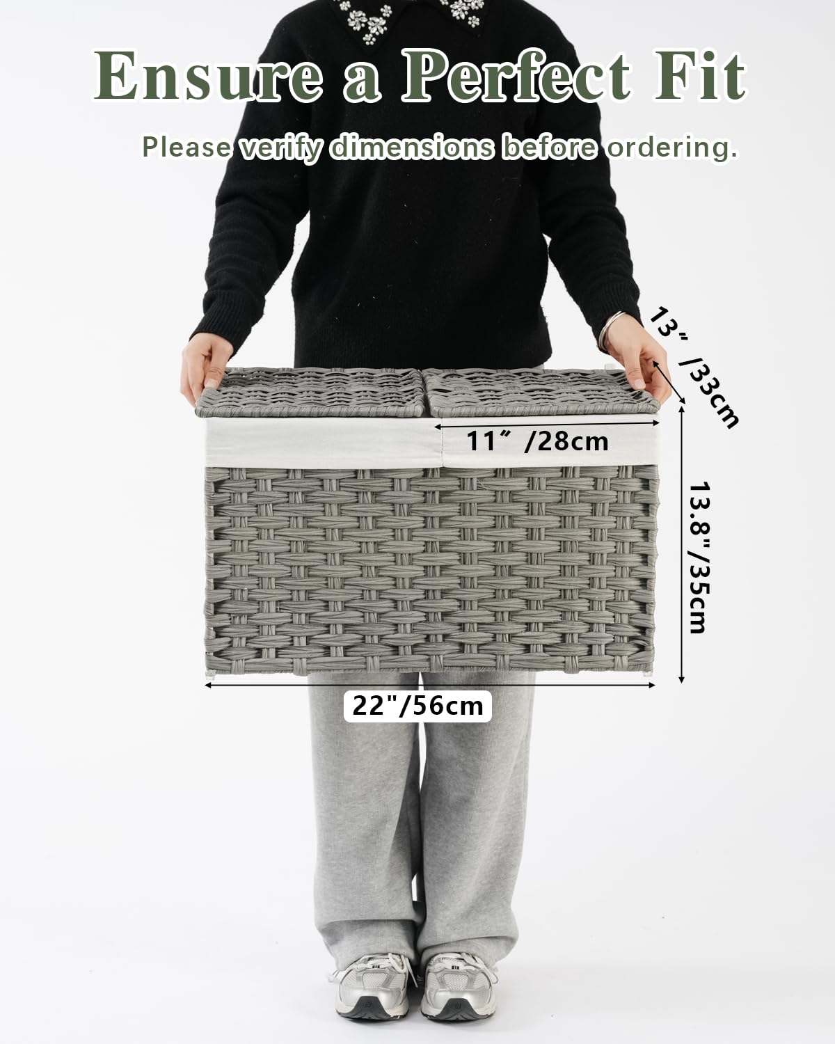 Storage Basket with Lid