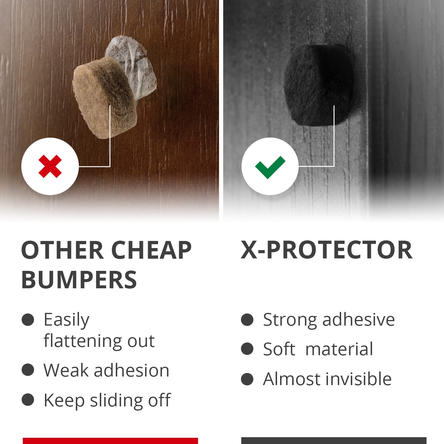 Cabinet Door Bumpers X (100 Count)