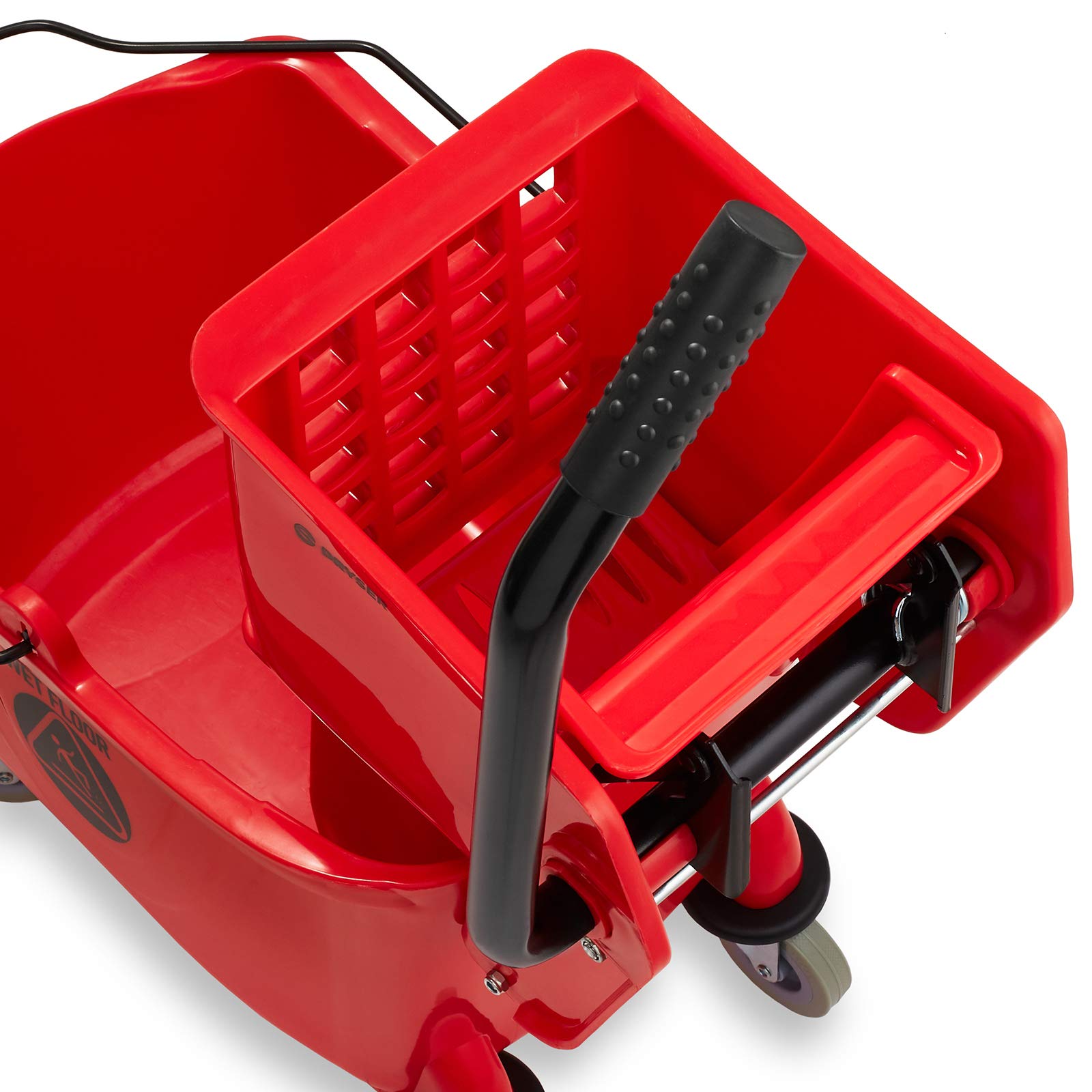 Commercial Mop Bucket with Side Press Wringer
