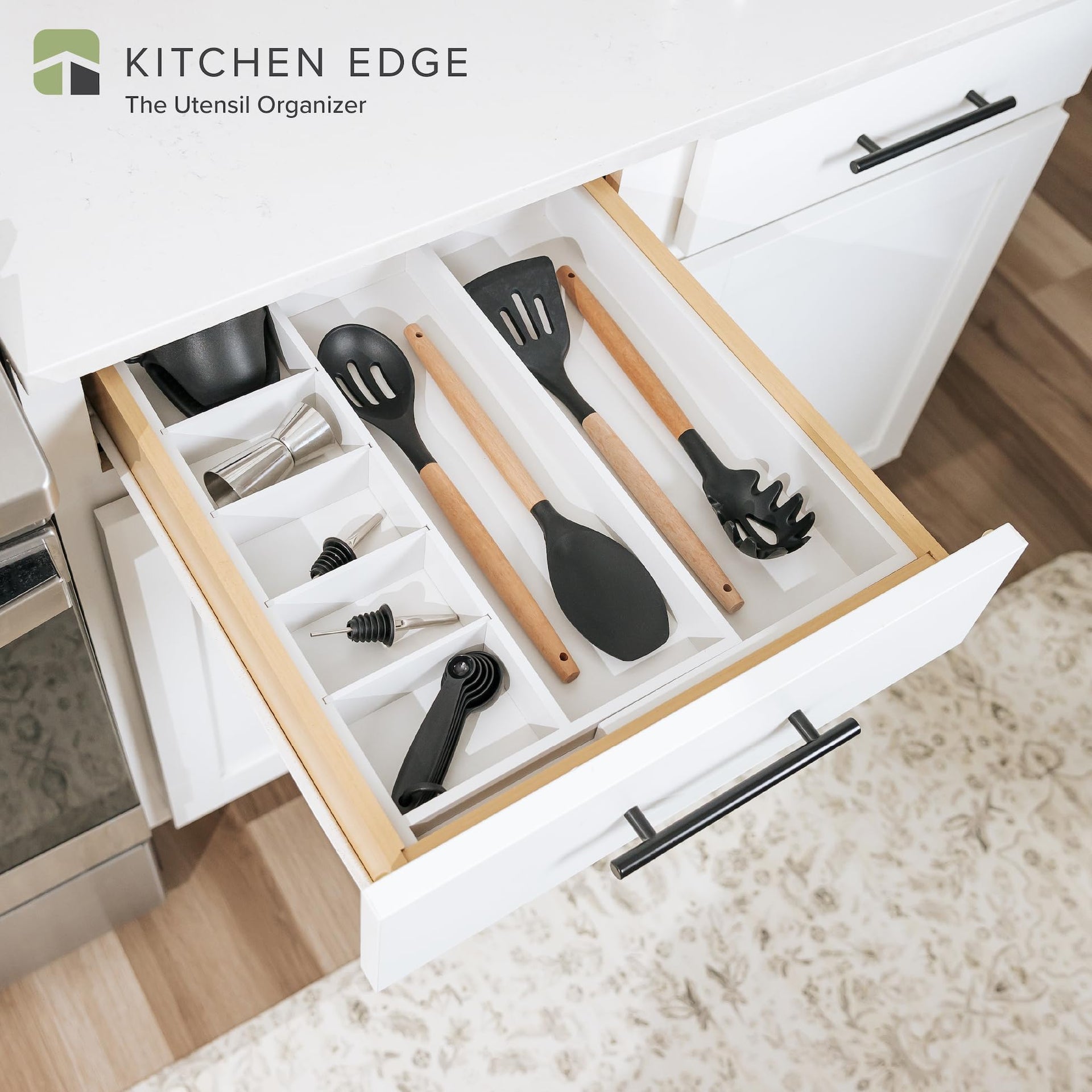 Utensil & Junk Drawer Organizer