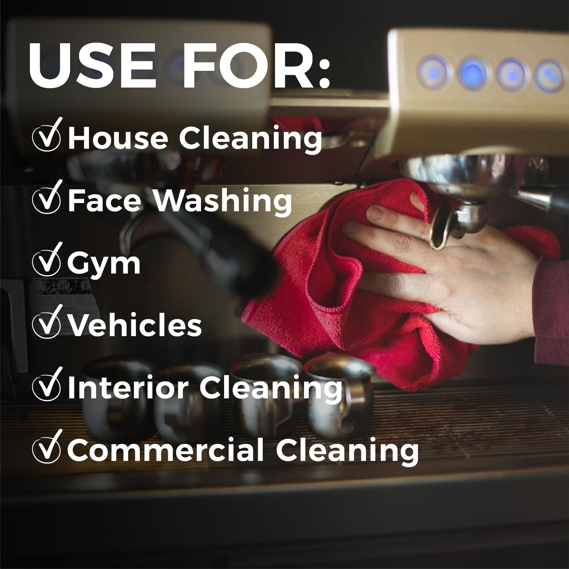 All Purpose Microfiber Terry Cleaning Towels (12 Count)