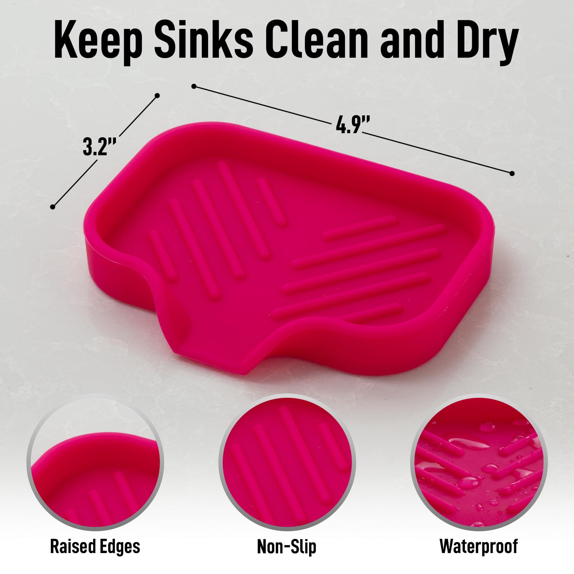 Small Silicone Sponge Holder