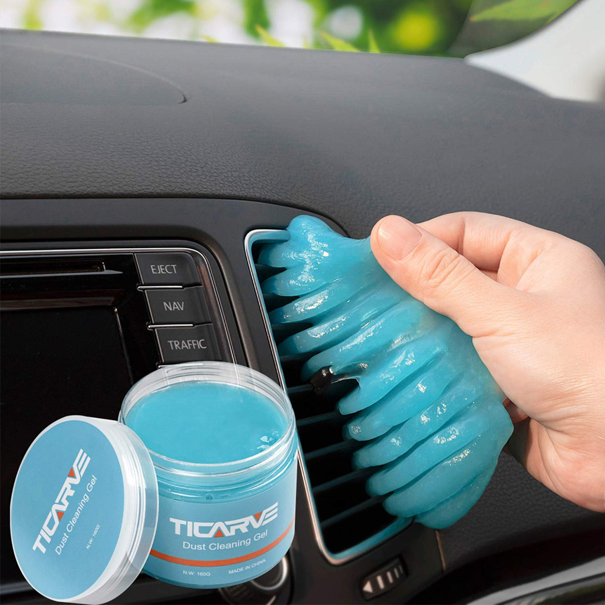 Car Cleaning Gel Car Detail Tools Car Accessories Detailing Putty (5.7 Ounce)