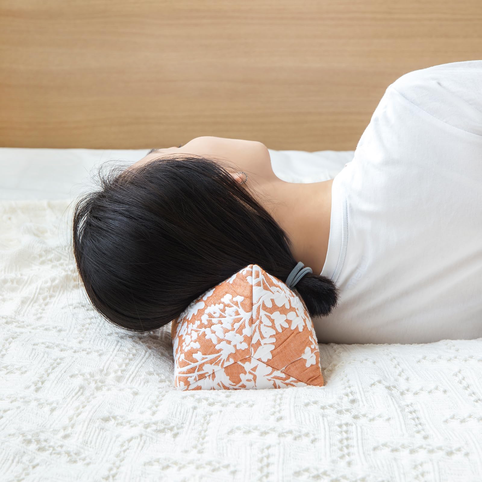 Buckwheat Neck Support Pillow Cervical Neck Cylinder Bolster Pillow