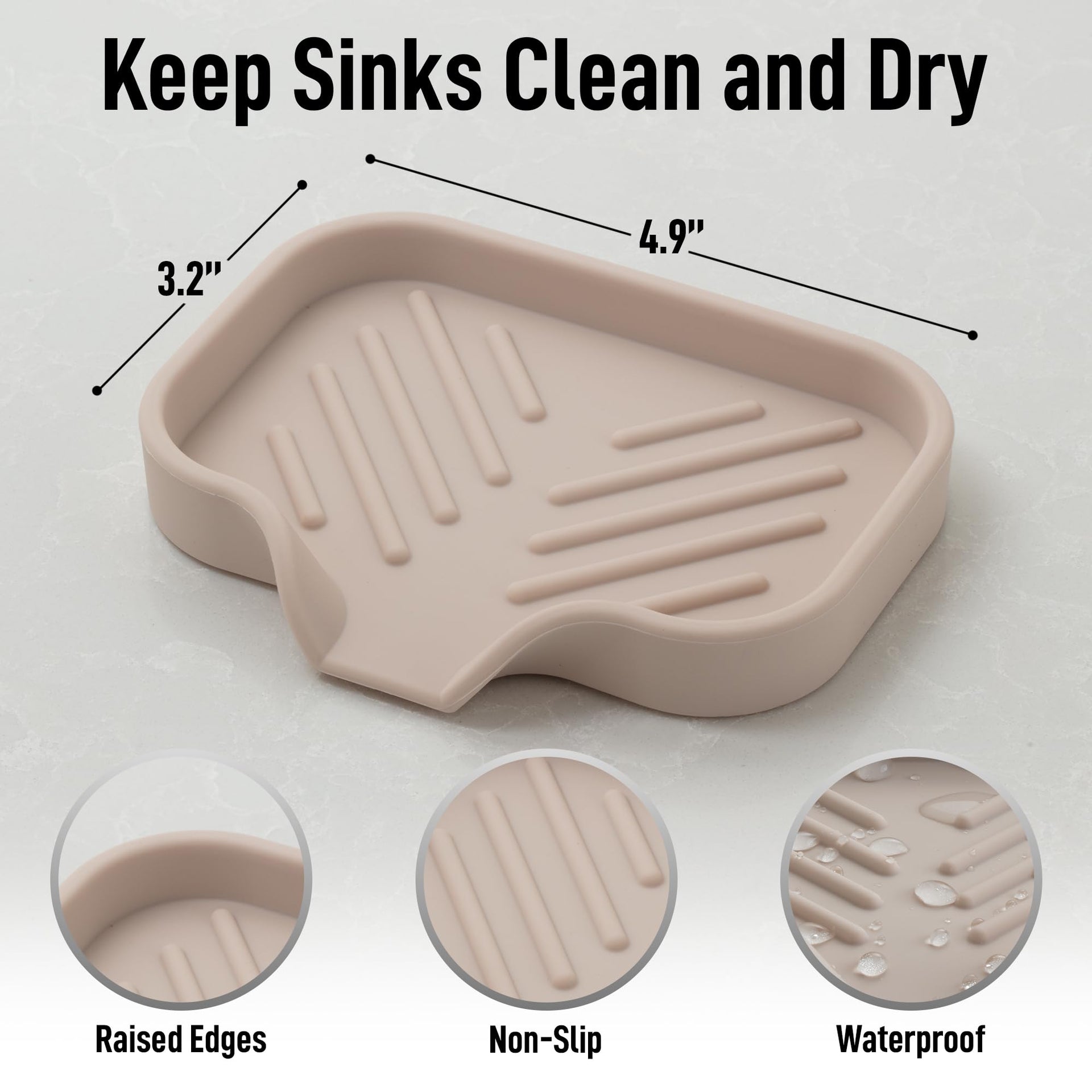 Small Silicone Sponge Holder