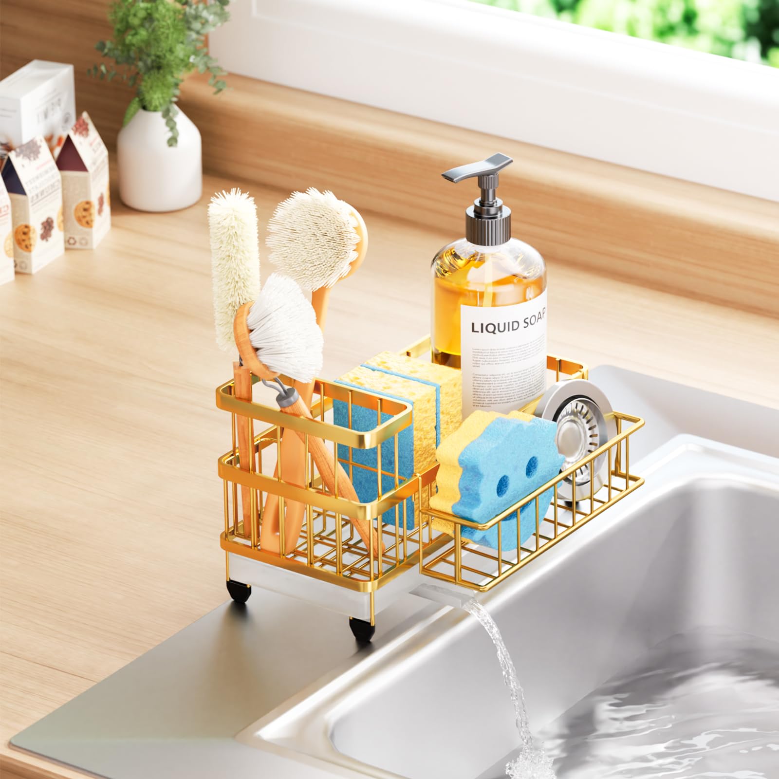 Sponge Holder for Kitchen Sink