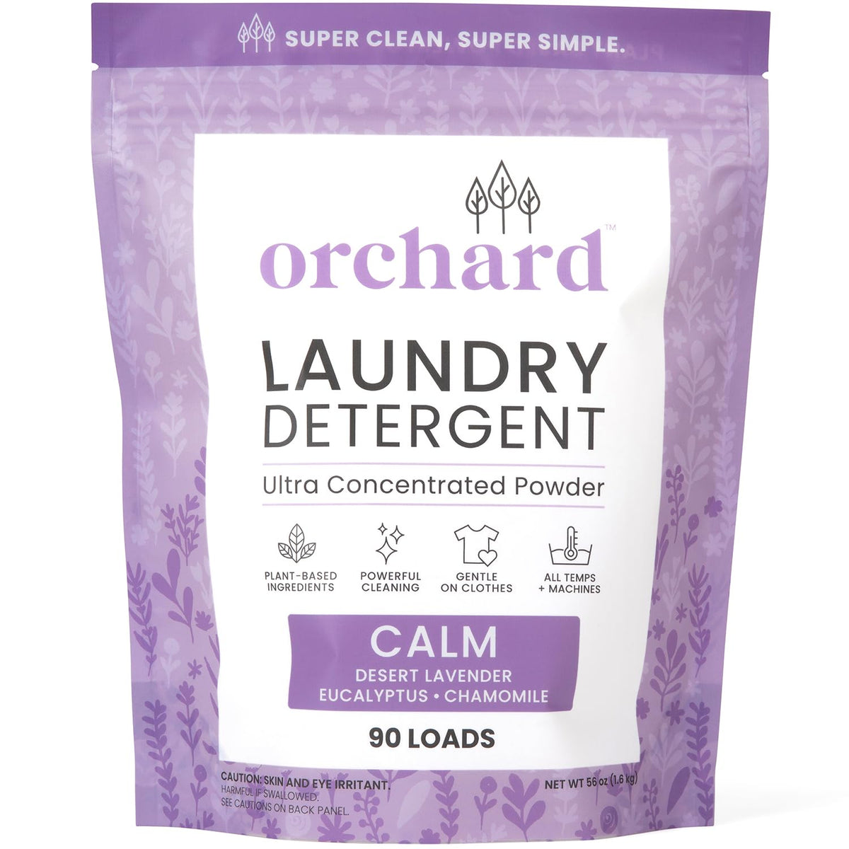 Orchard Laundry Detergent Powder for Sensitive Skin (56 Ounce)