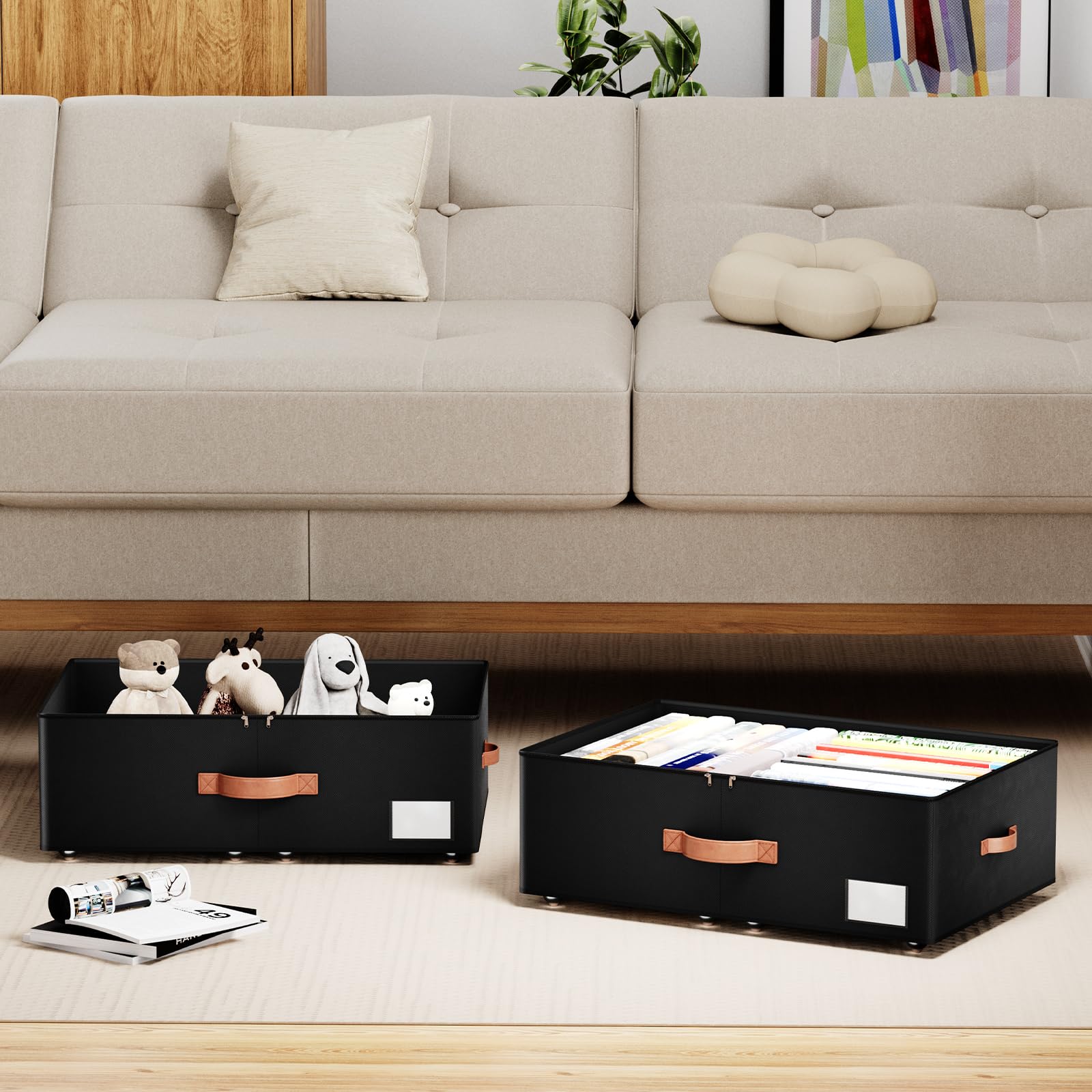 Underbed Storage With Wheels (2 Count)