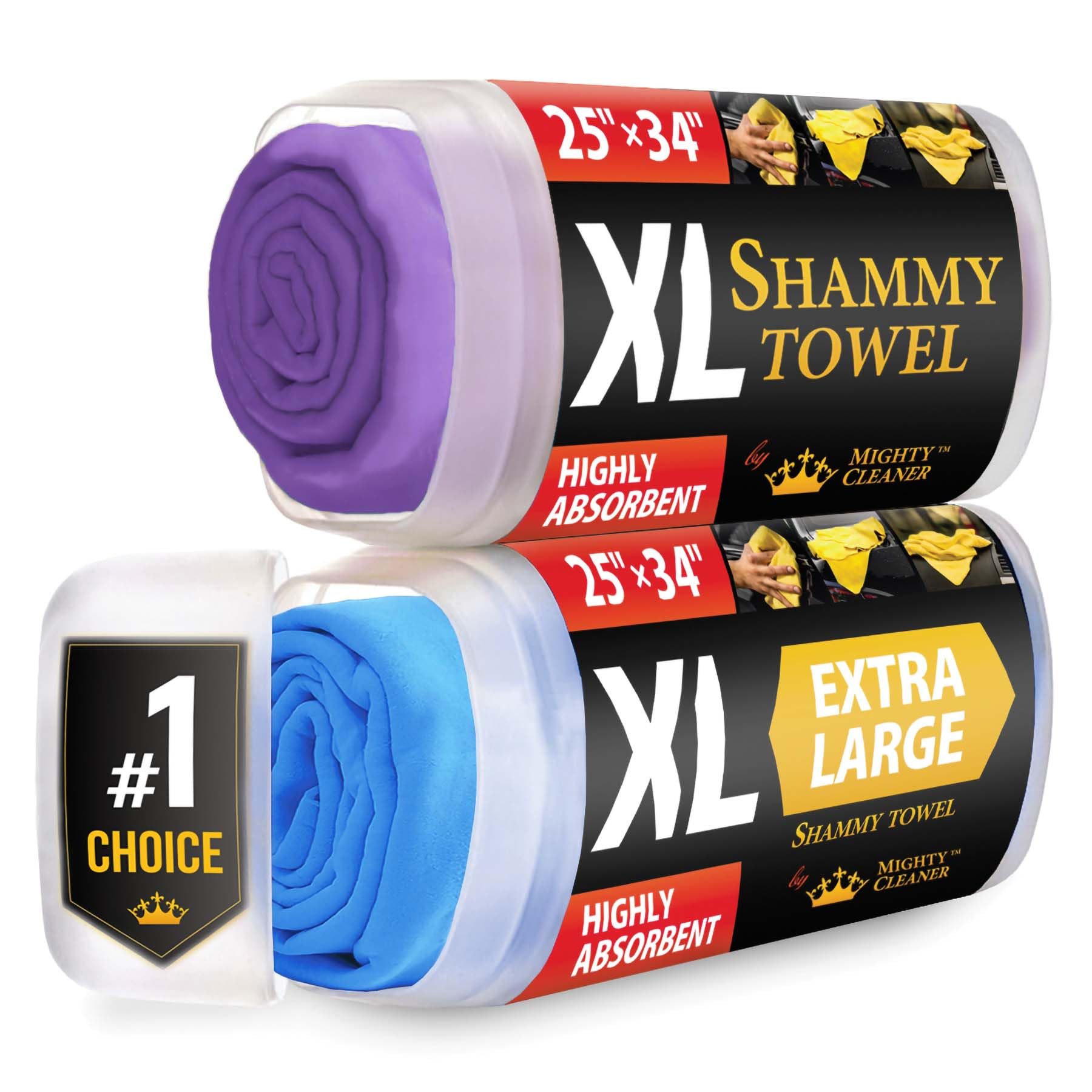 XL Shammy Towel for Car (2 Count)