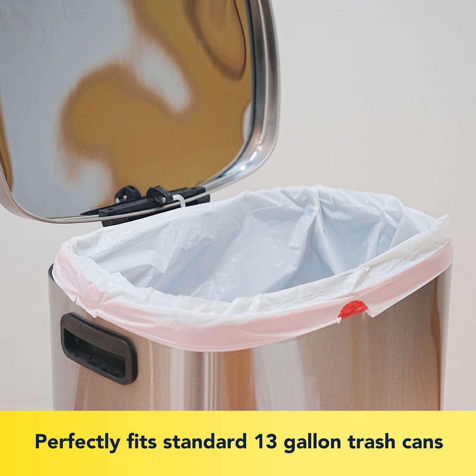 13 Gallon Tall Kitchen Trash Bags (200 Count)