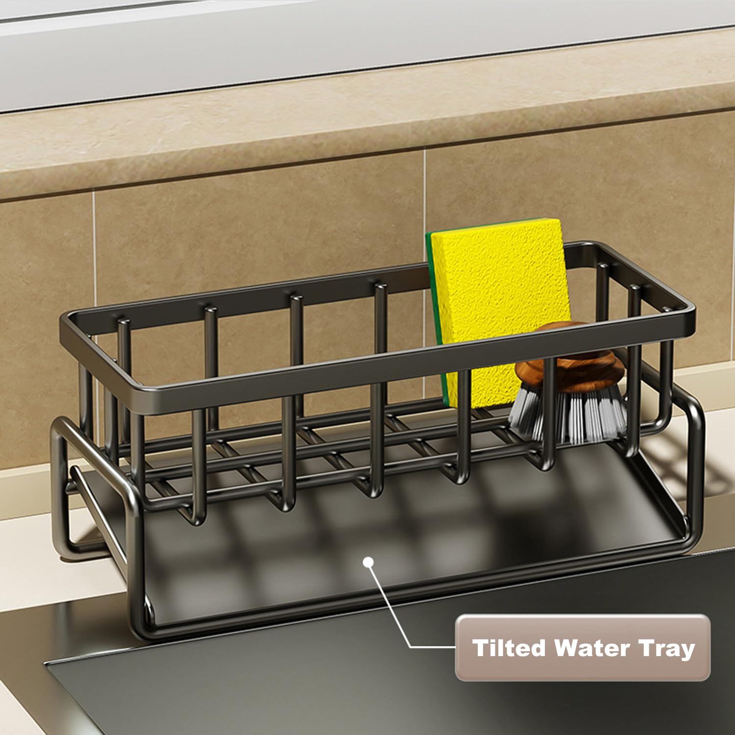 Sponge Holder for Kitchen Sink
