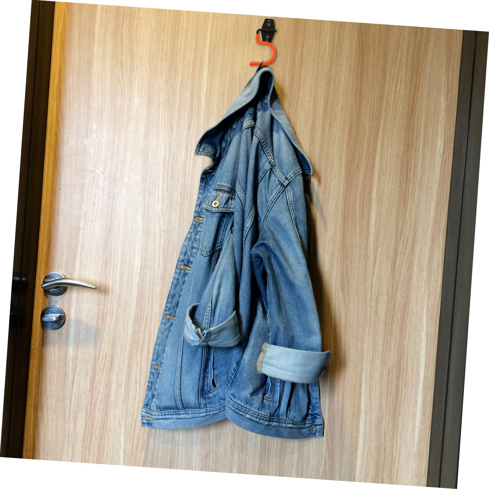 5pcs Heavy Duty Metal Storage Hooks Wall Mount Organizer for Garage Durable Broom Mop Hanger Garden Tool Holder for Efficient Vertical Space Utilization