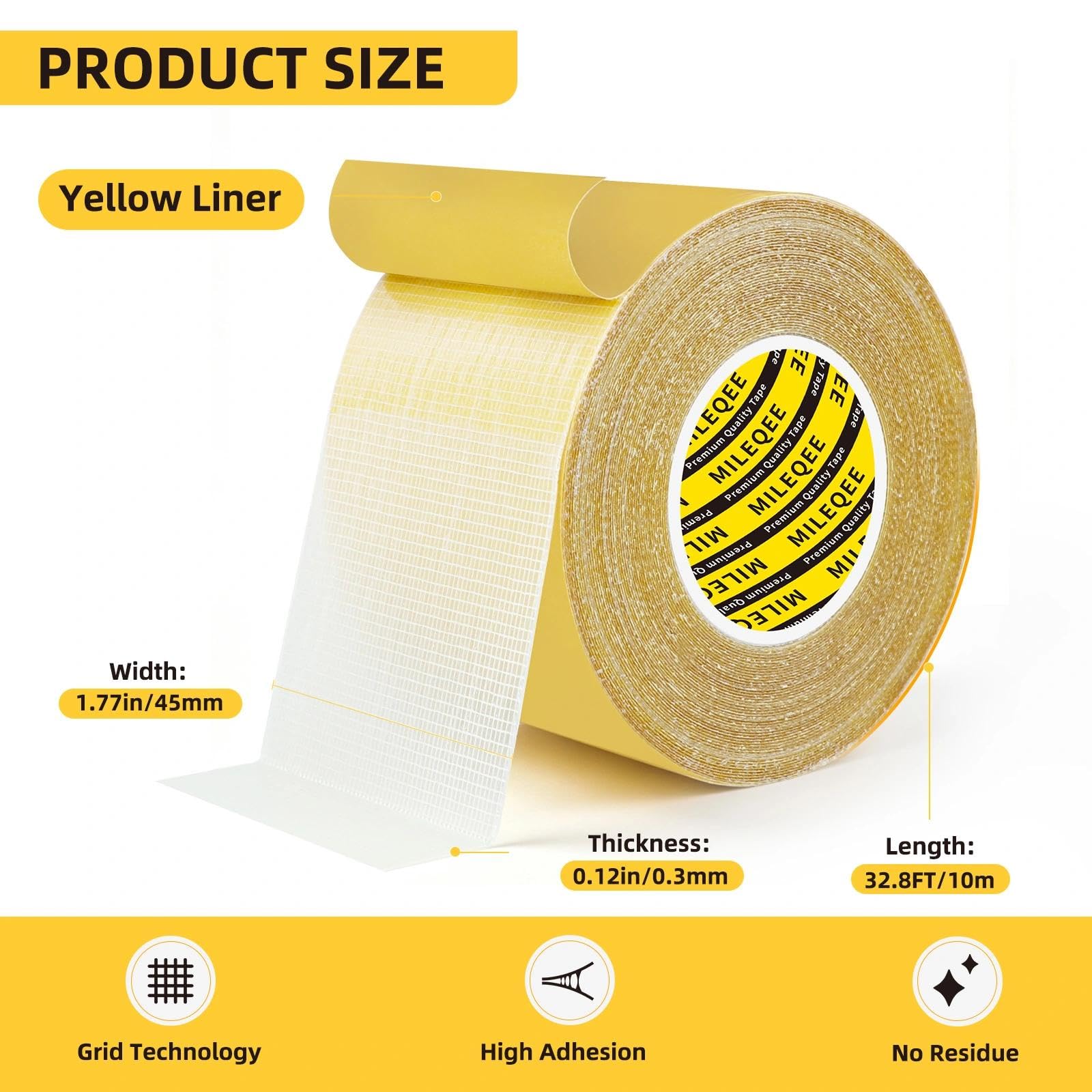 High Adhesive Double Sided Tape Heavy Duty (33 Foot)