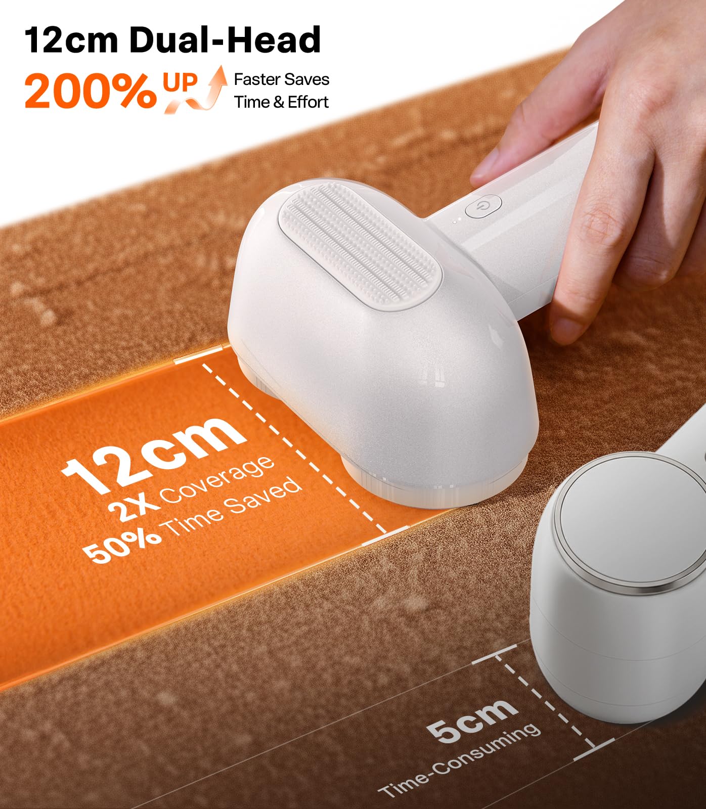 Dual Head Fabric Shaver