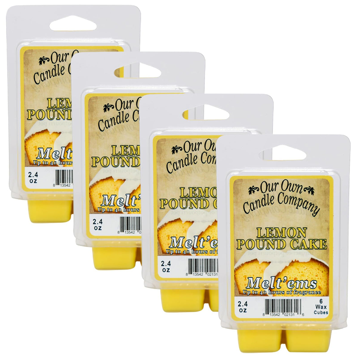Lemon Poundcake Wax Melts (4 Count)