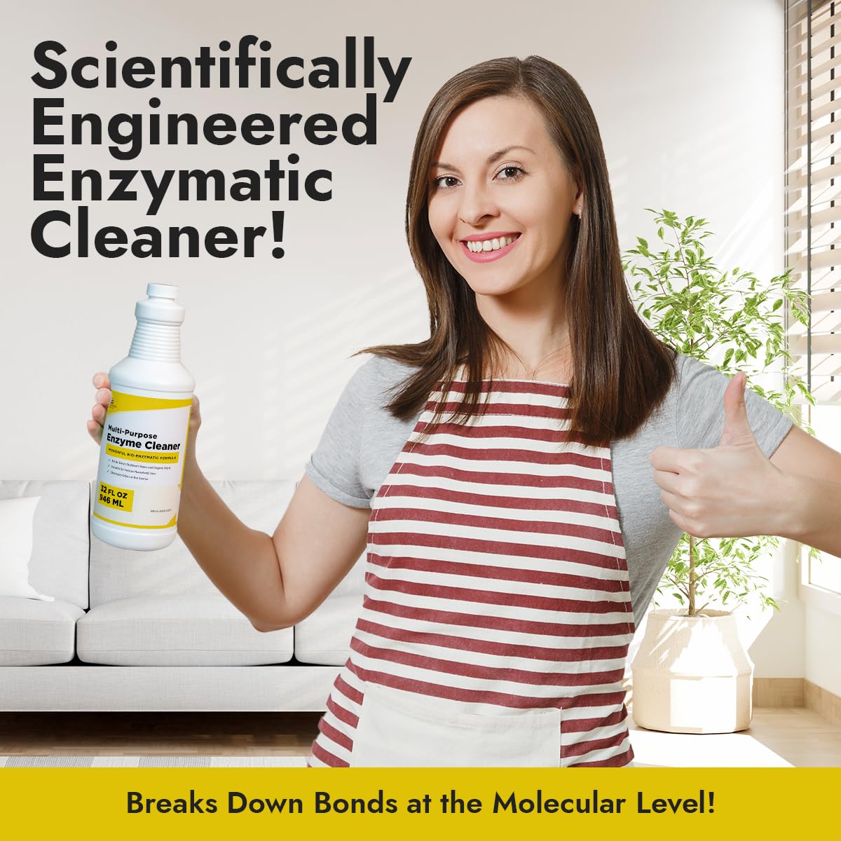 Enzyme Cleaner for Pet Urine (32 Fl Oz)