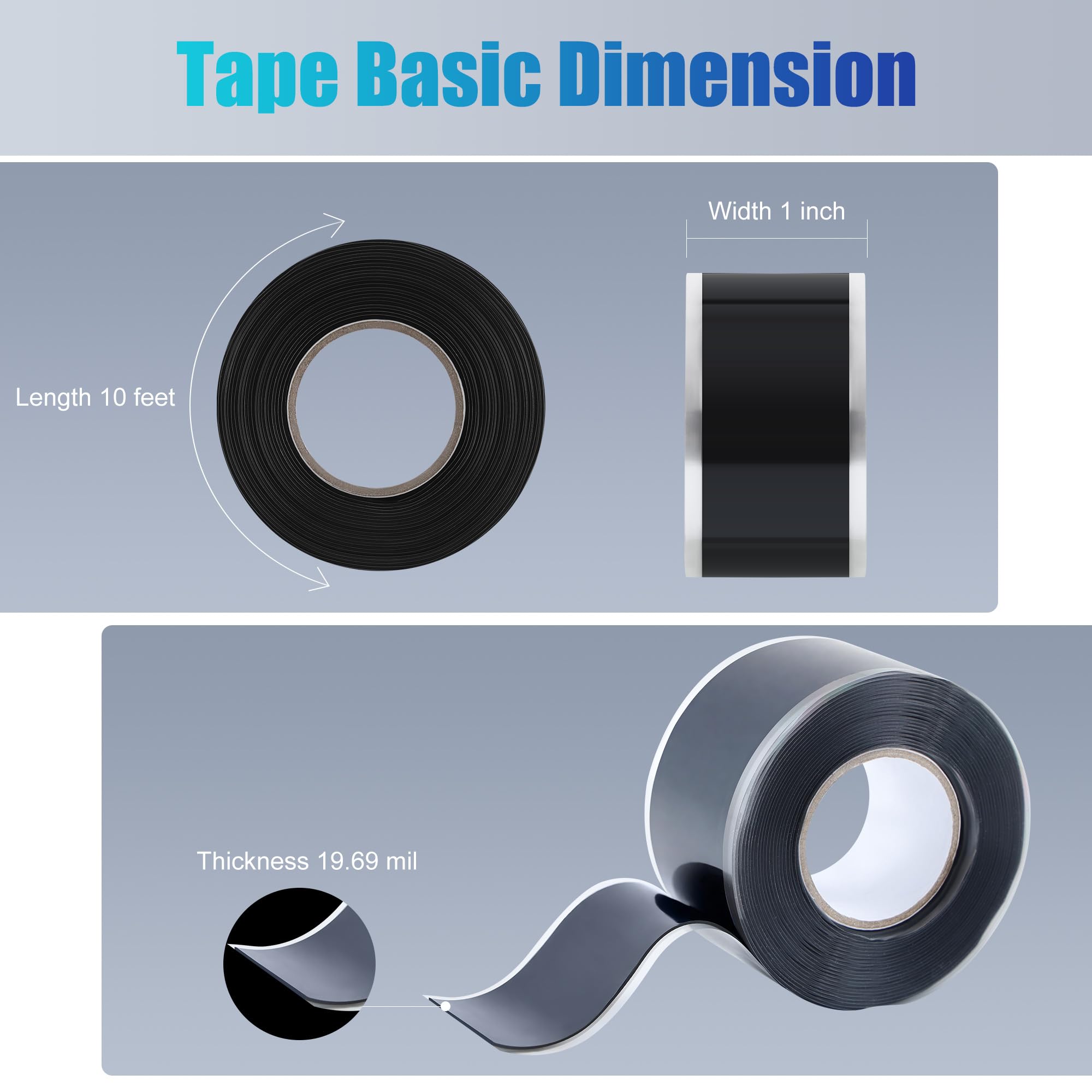 Seal Self Fusing Silicone Tape (100 Foot)