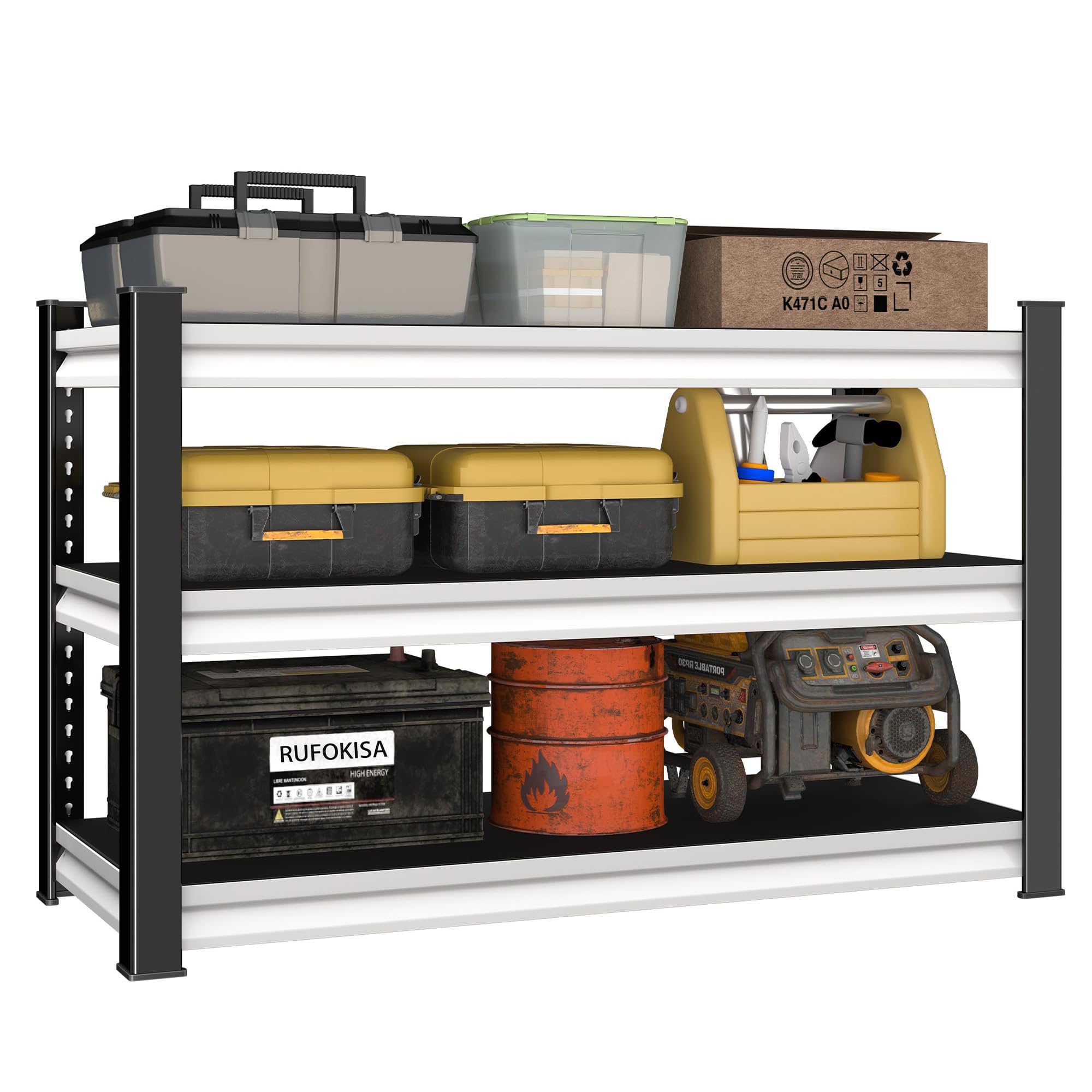 40" W Garage Shelving Heavy Duty