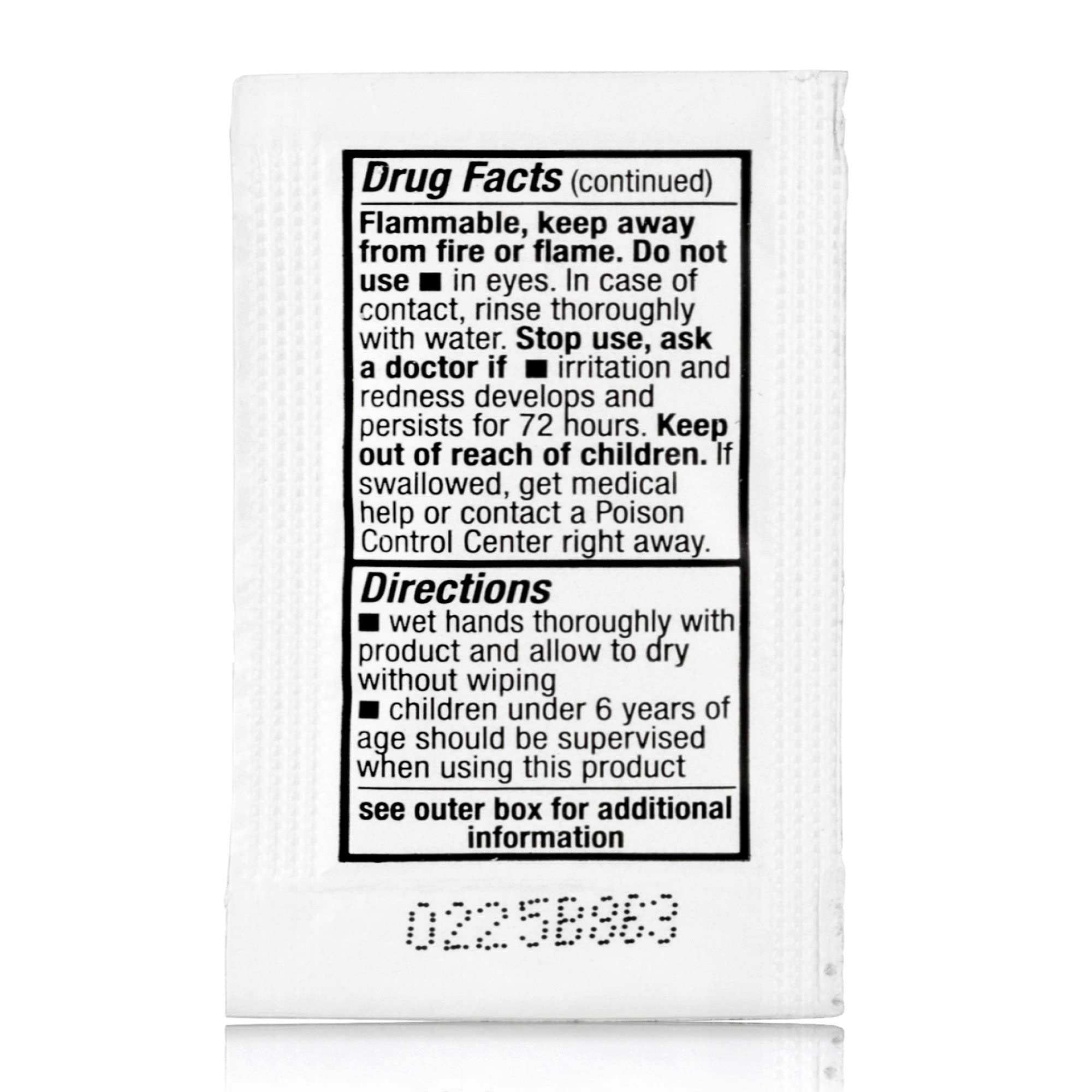 Hand Sanitizer Gel with Aloe [144 Count] Travel Size (4.4 Fl Oz)
