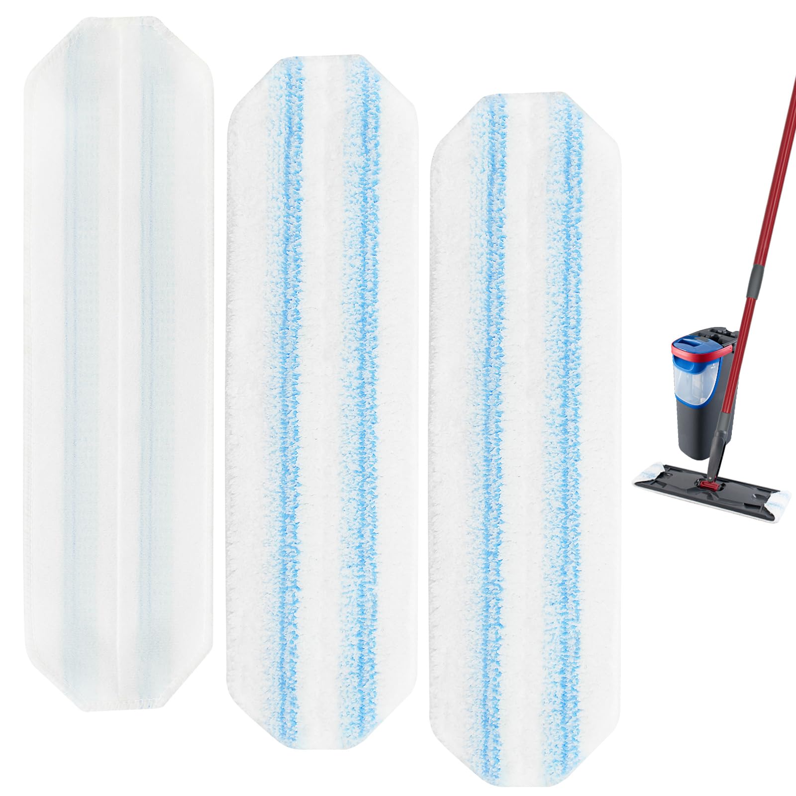 Mop Replacement Pads Compatible with O (3 Count)