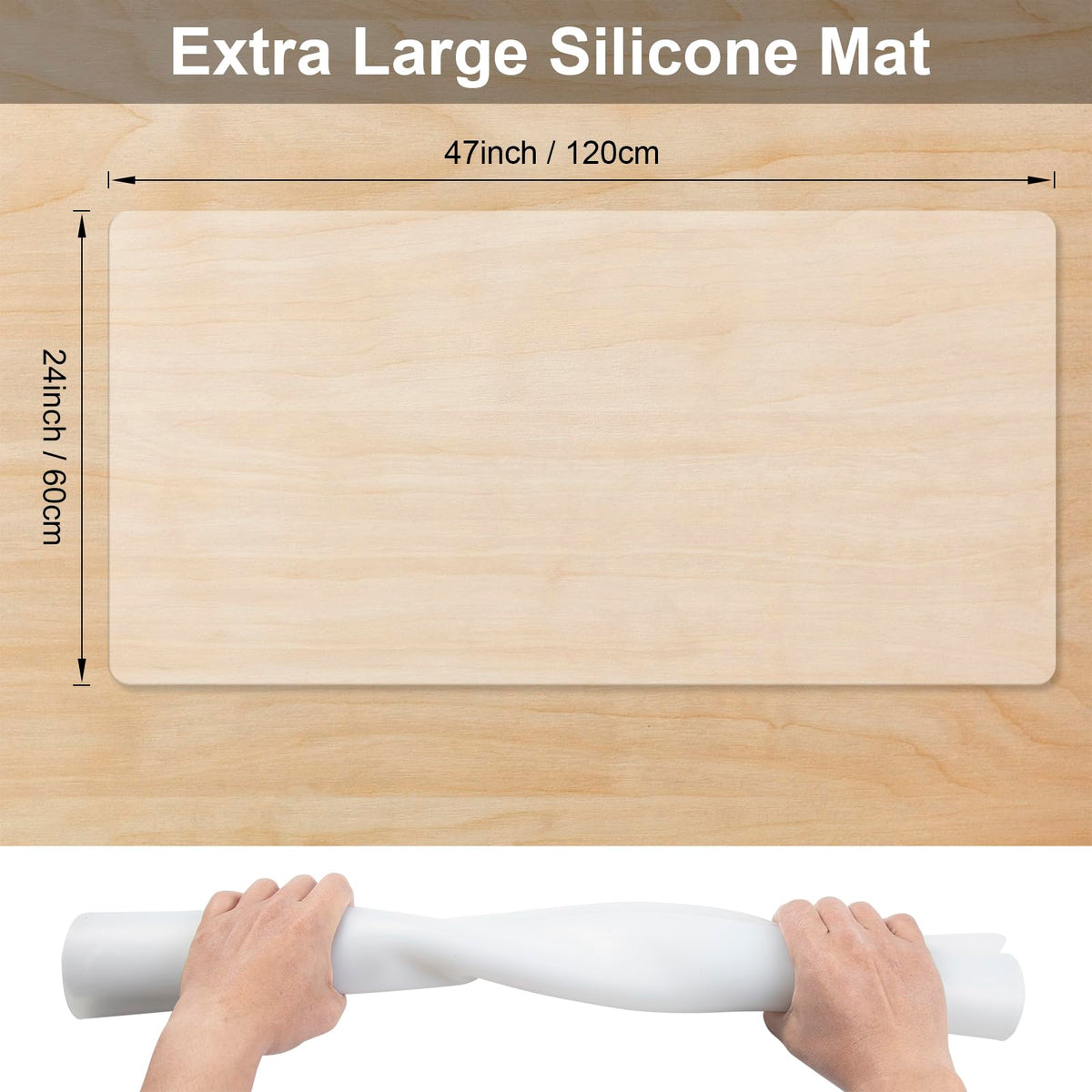 Silicone Protector Mat 47x24 Inch