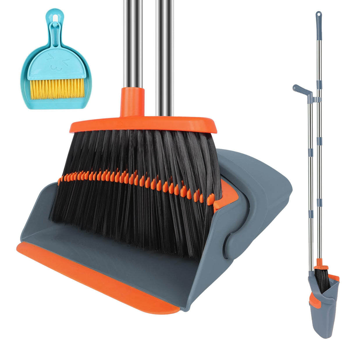 Broom and Dustpan Combo Set