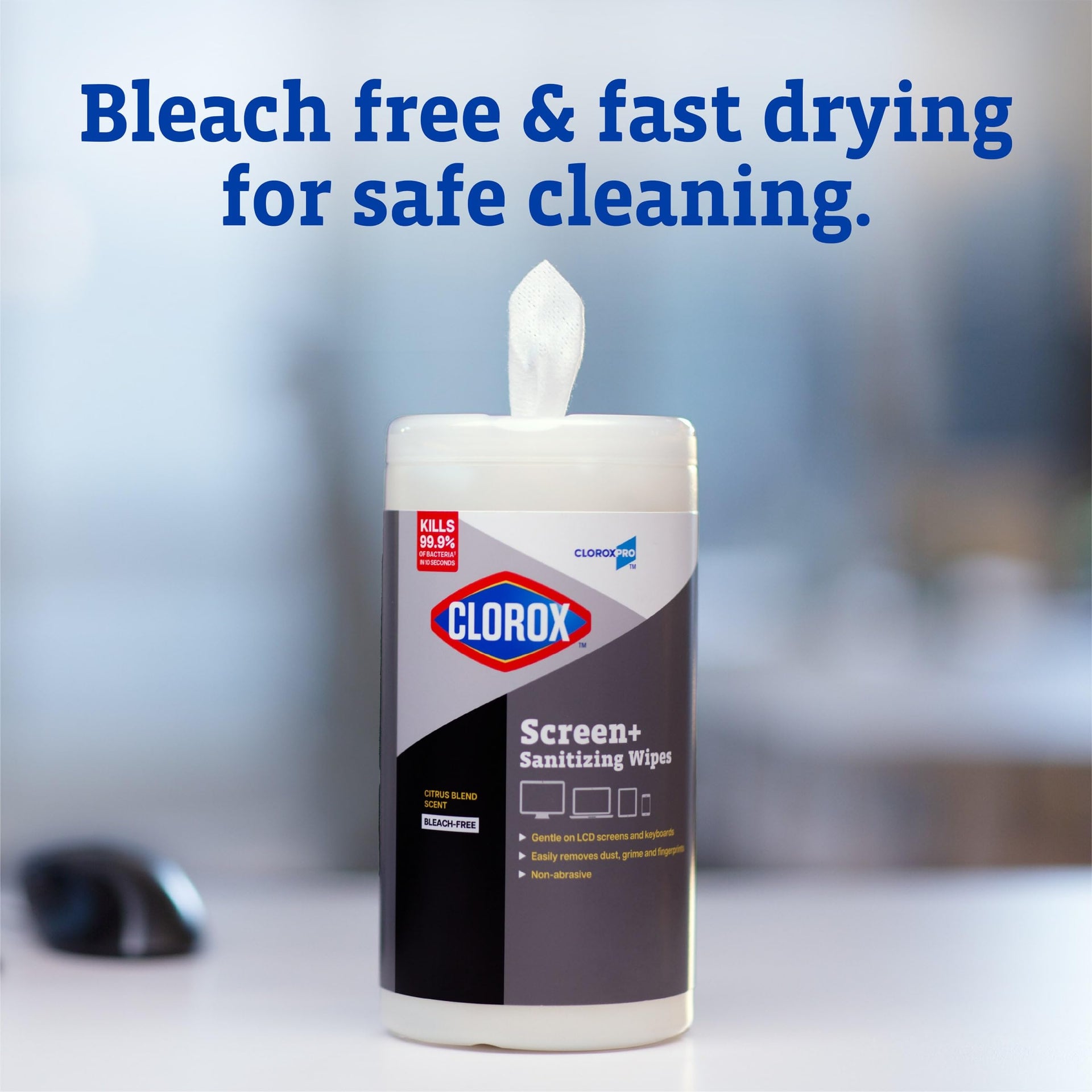 Clorox Screen+ Sanitizing Wipes (75 Count)