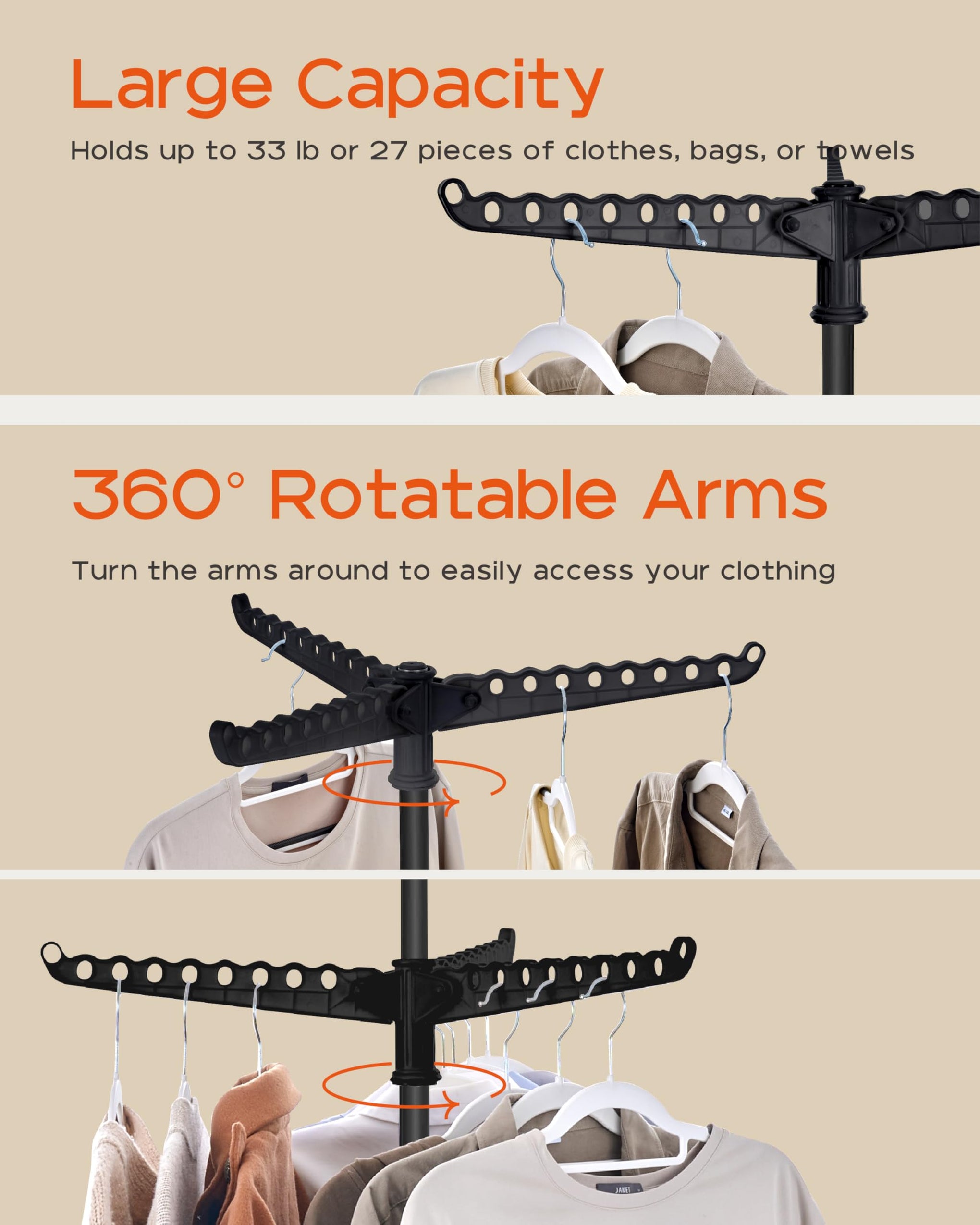 Clothes Drying Rack Foldable