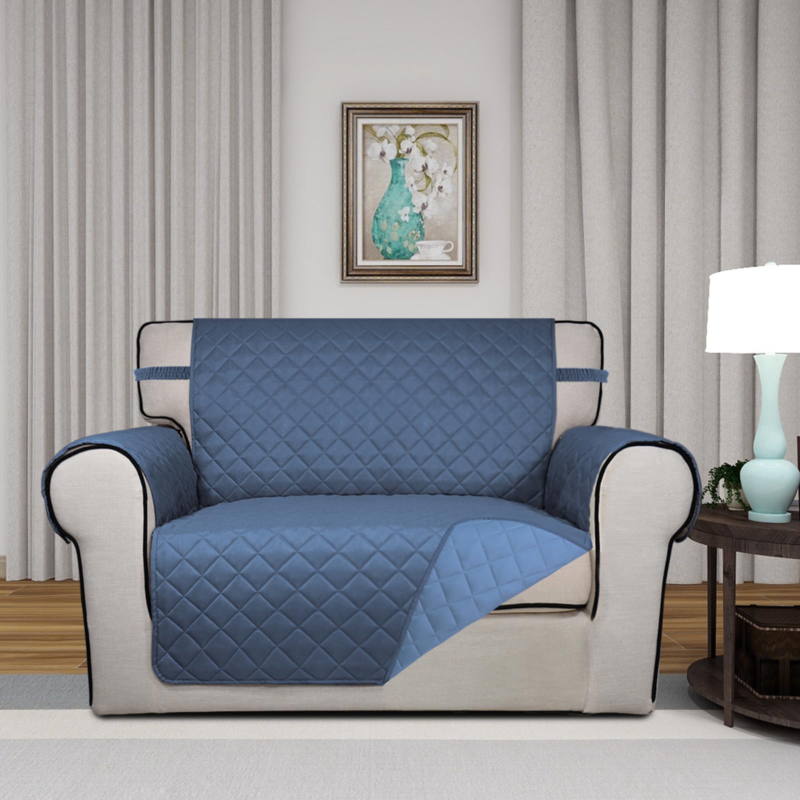 Reversible Quilted Sofa Cover Dog Couch Covers for Sofa