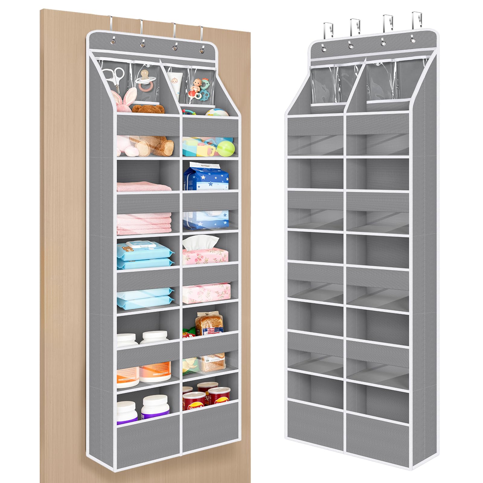 Upgraded Over the Door Organizer for Baby Nursery