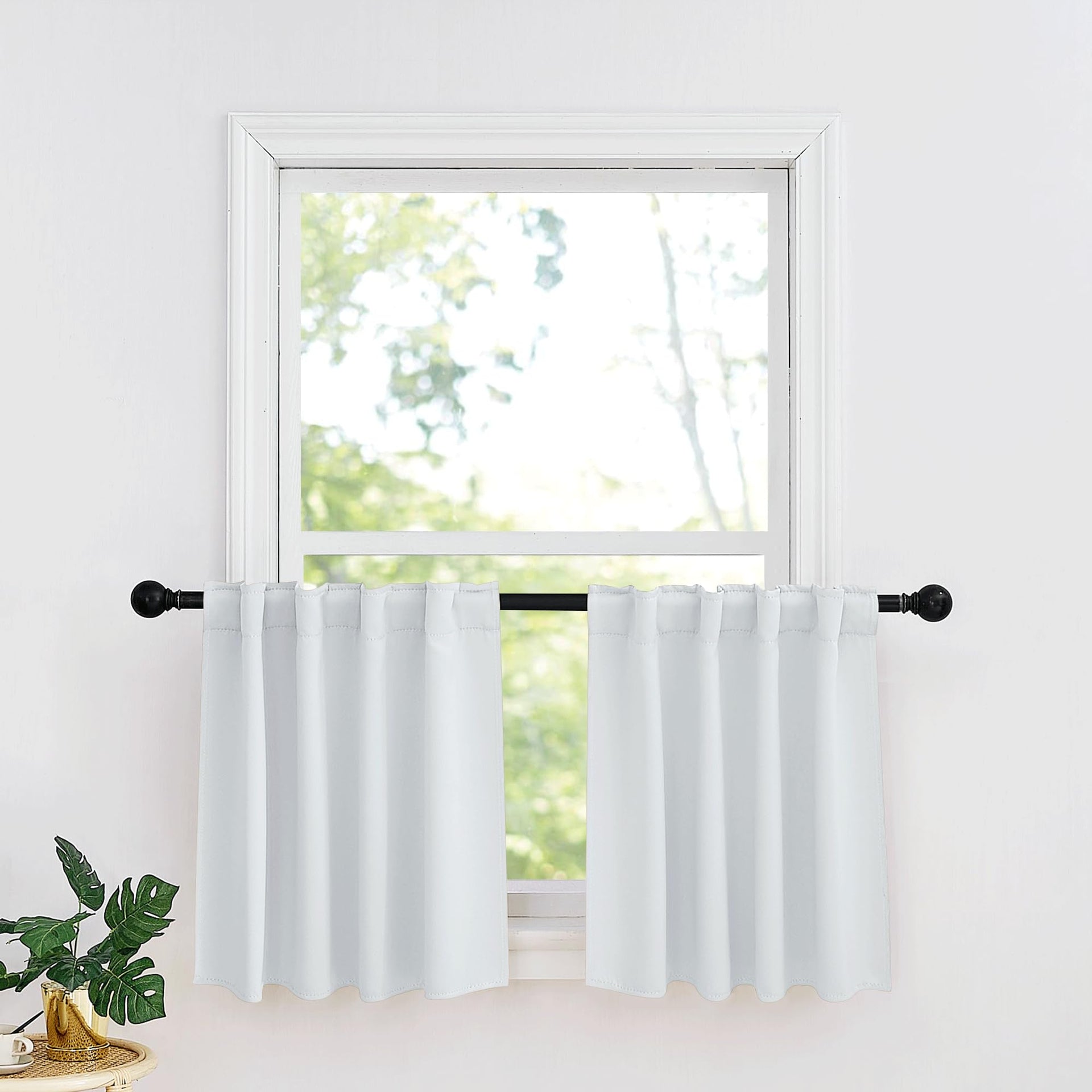 Kitchen Window Curtains (2 Count)