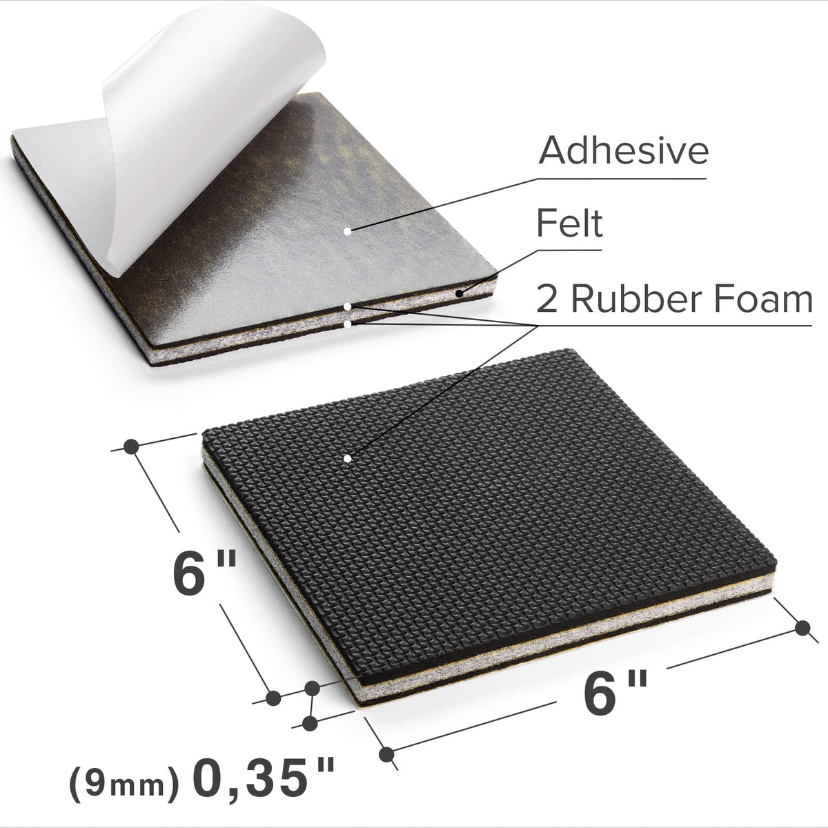Non Slip Furniture Pads (4 Count)
