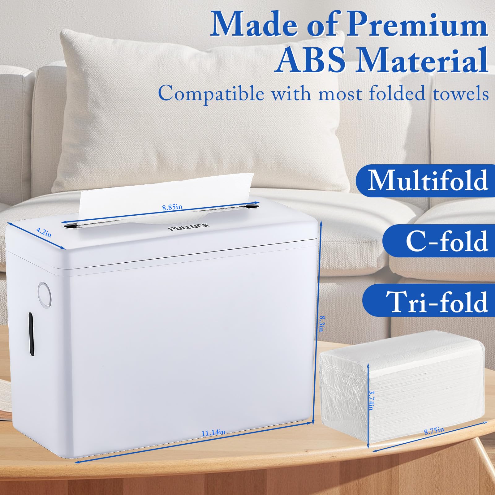 Paper Towel Holder Dispenser Countertop Commercial