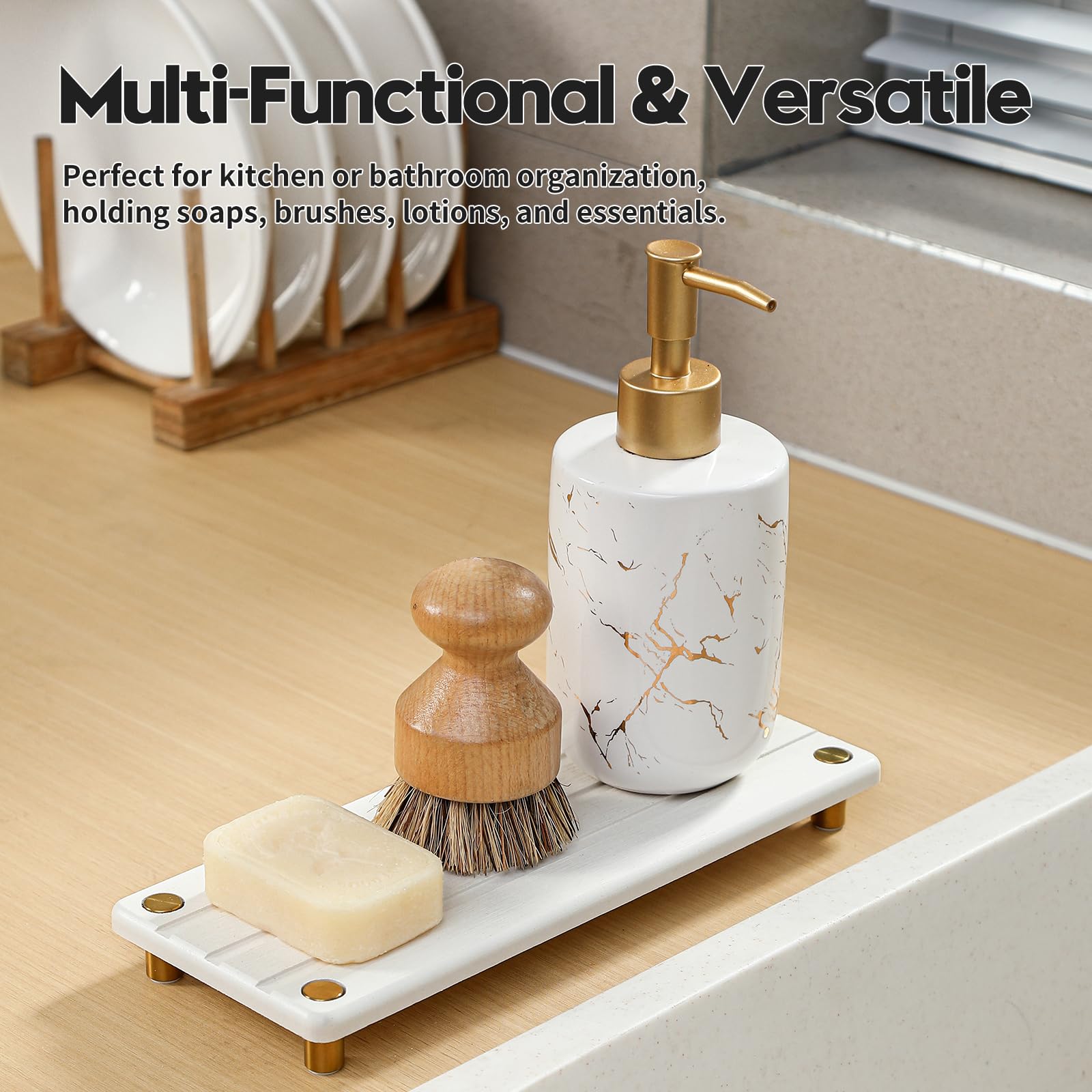 Instant Dry Sink Caddy Kitchen Sink Organizer