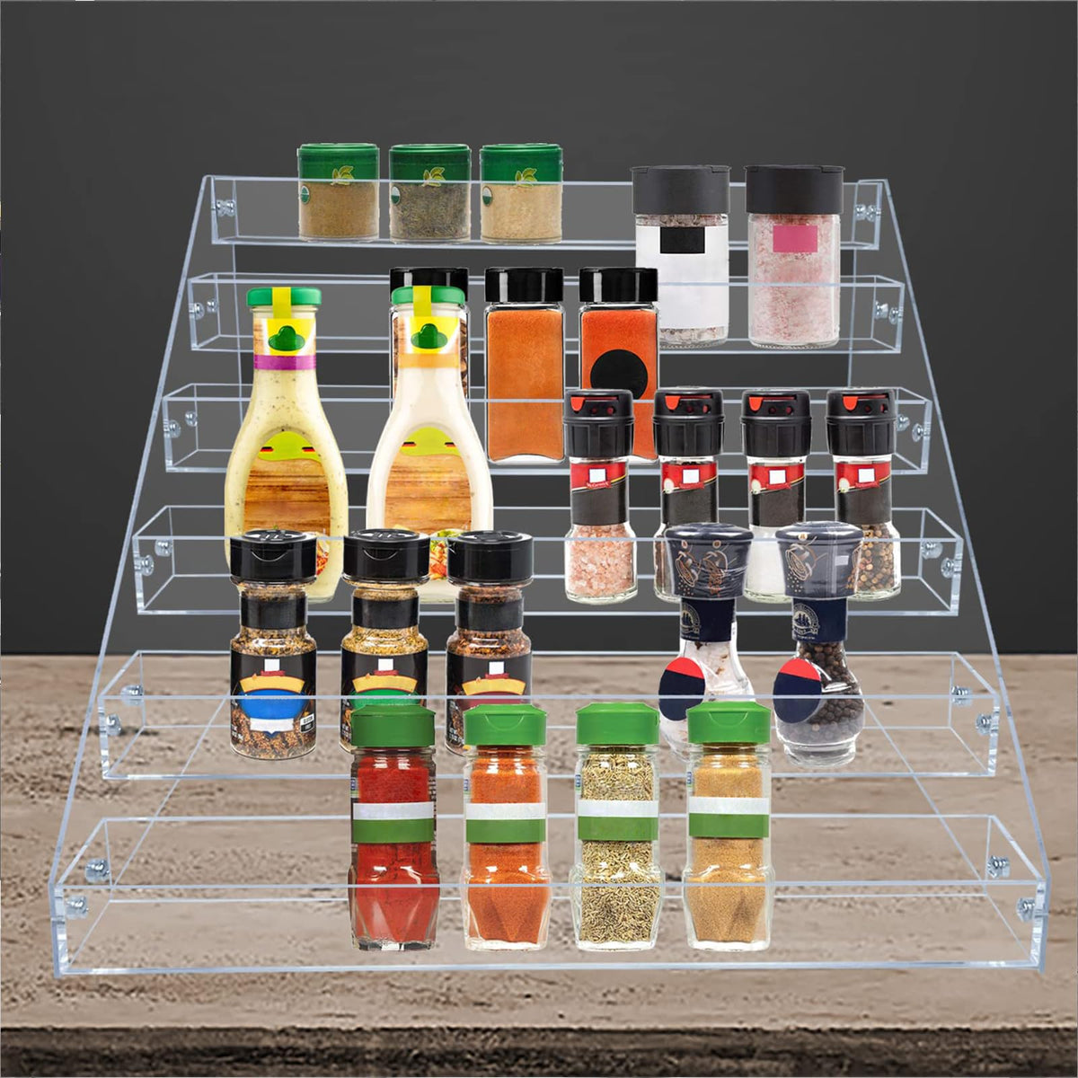 Tiered Spice Rack