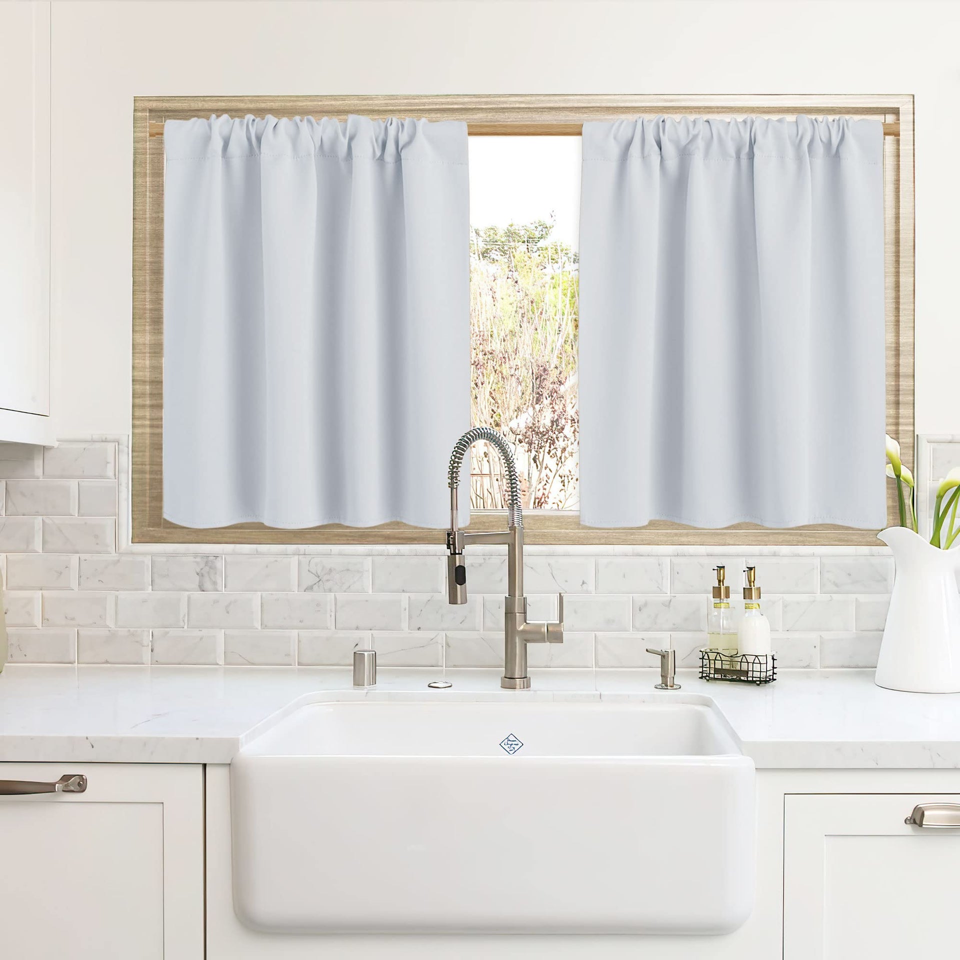 Cafe Curtains 24 inch Length (2 Count)