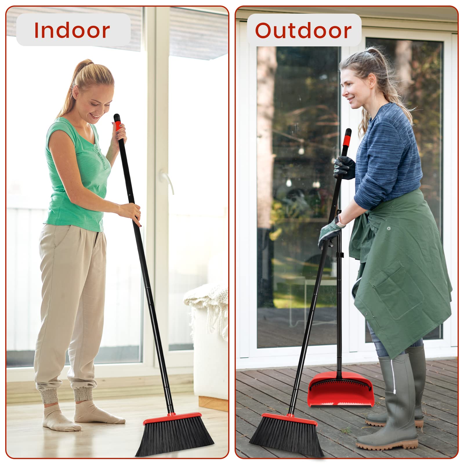 Broom and Dustpan Set
