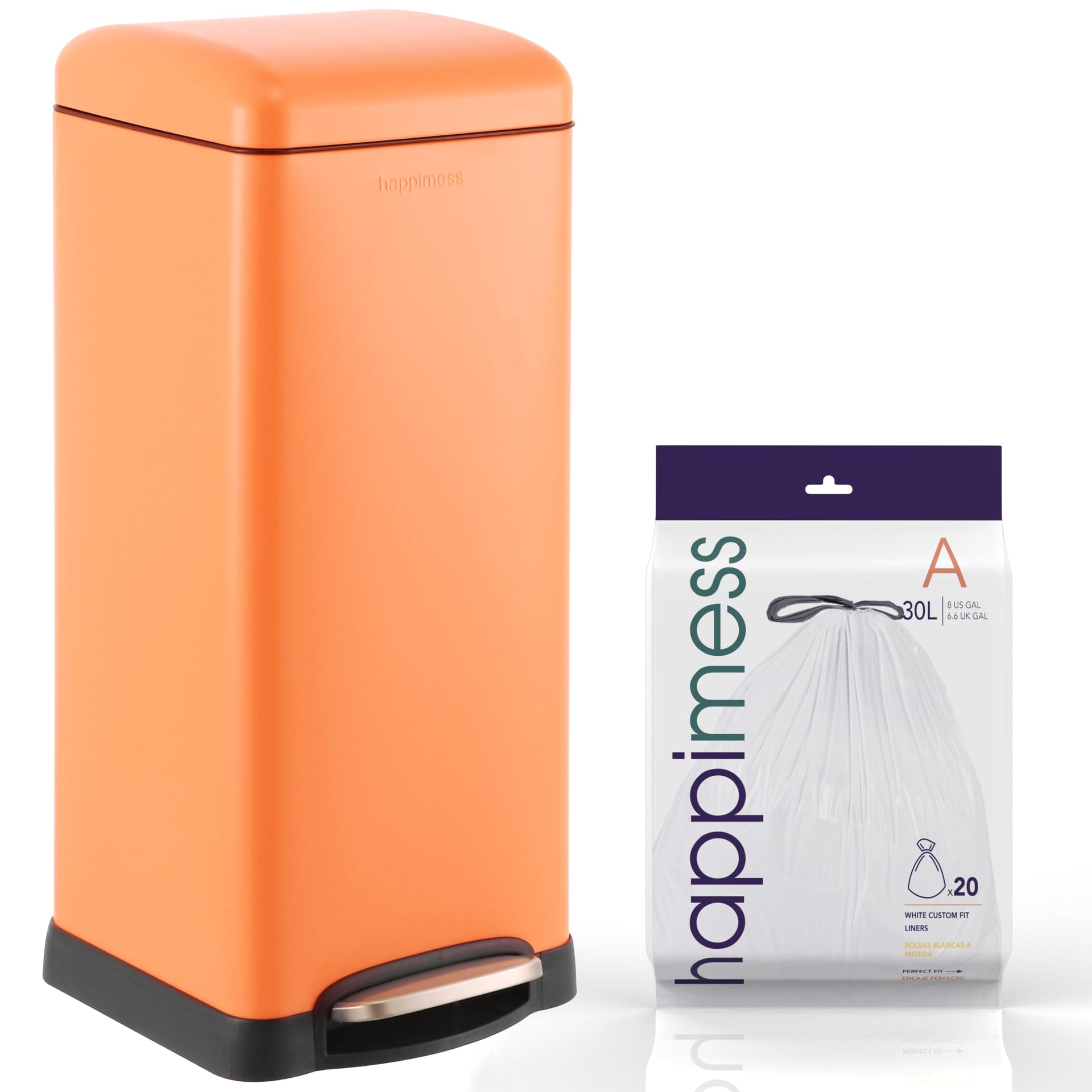 Betty 8 Gal Step Trash Can Soft