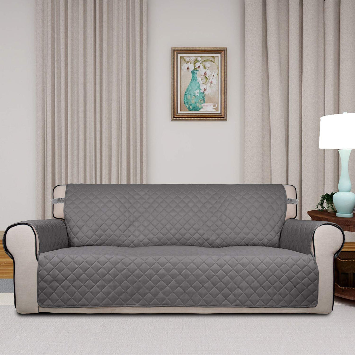 Reversible Quilted Sofa Cover Dog Couch Covers for Sofa