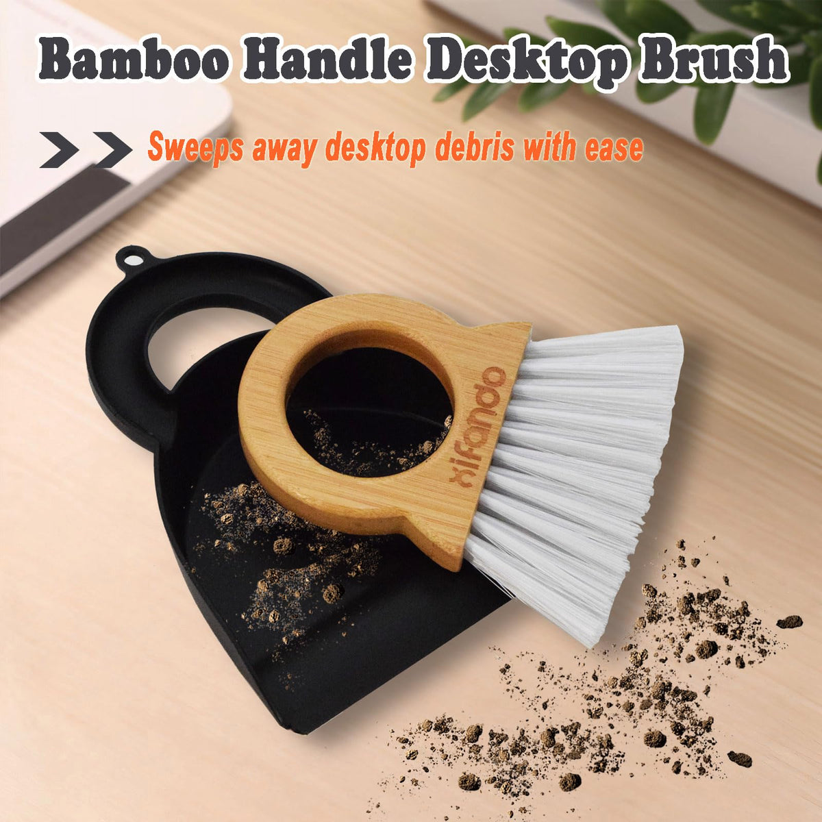 Mini Broom and Dustpan for Housekeeping