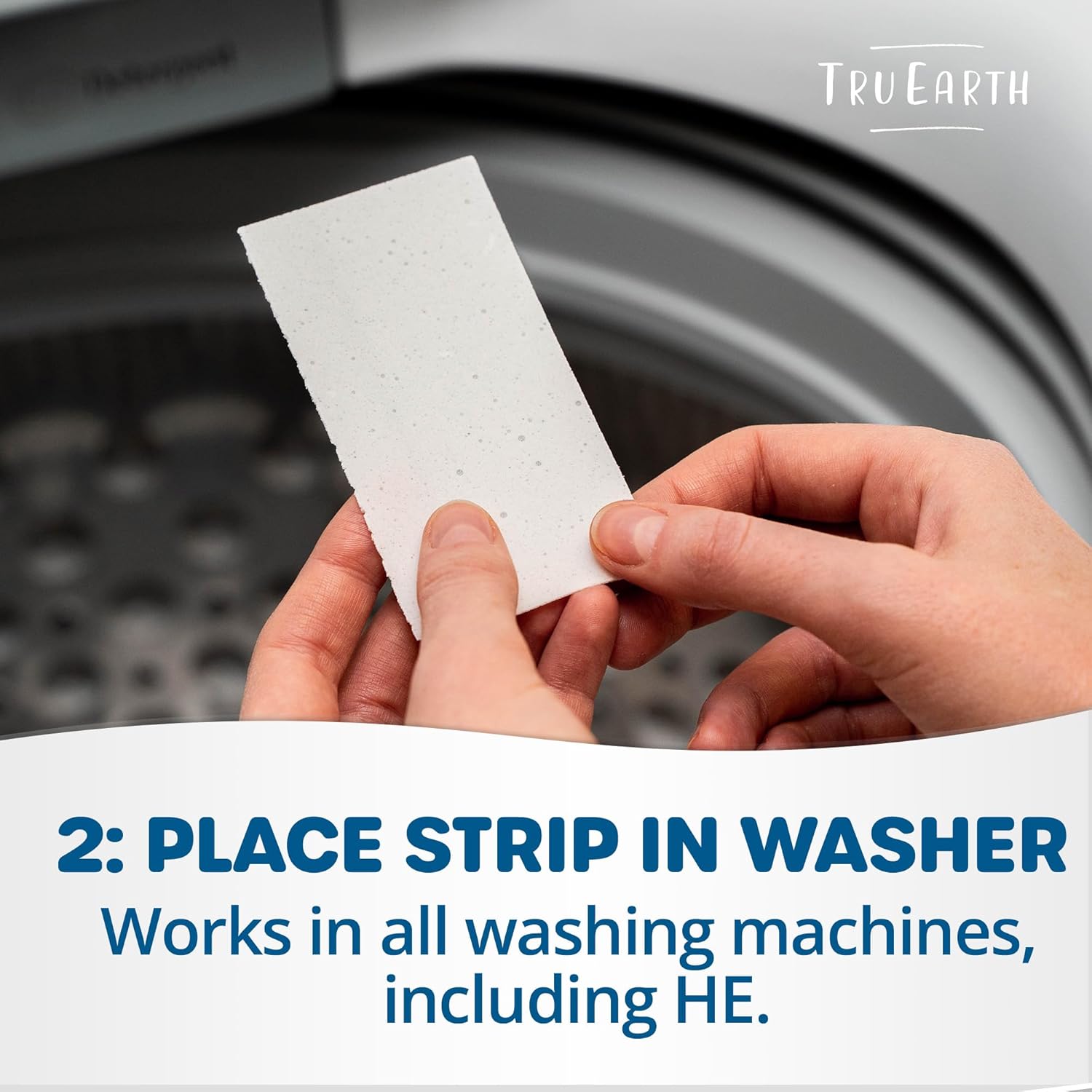 Tru Earth Platinum - Heavy Duty Laundry Detergent Sheets - Up to 768 Loads (384 Count, Fresh Linen Scent - Ultra-Concentrated - Eco-Friendly Laundry Sheets