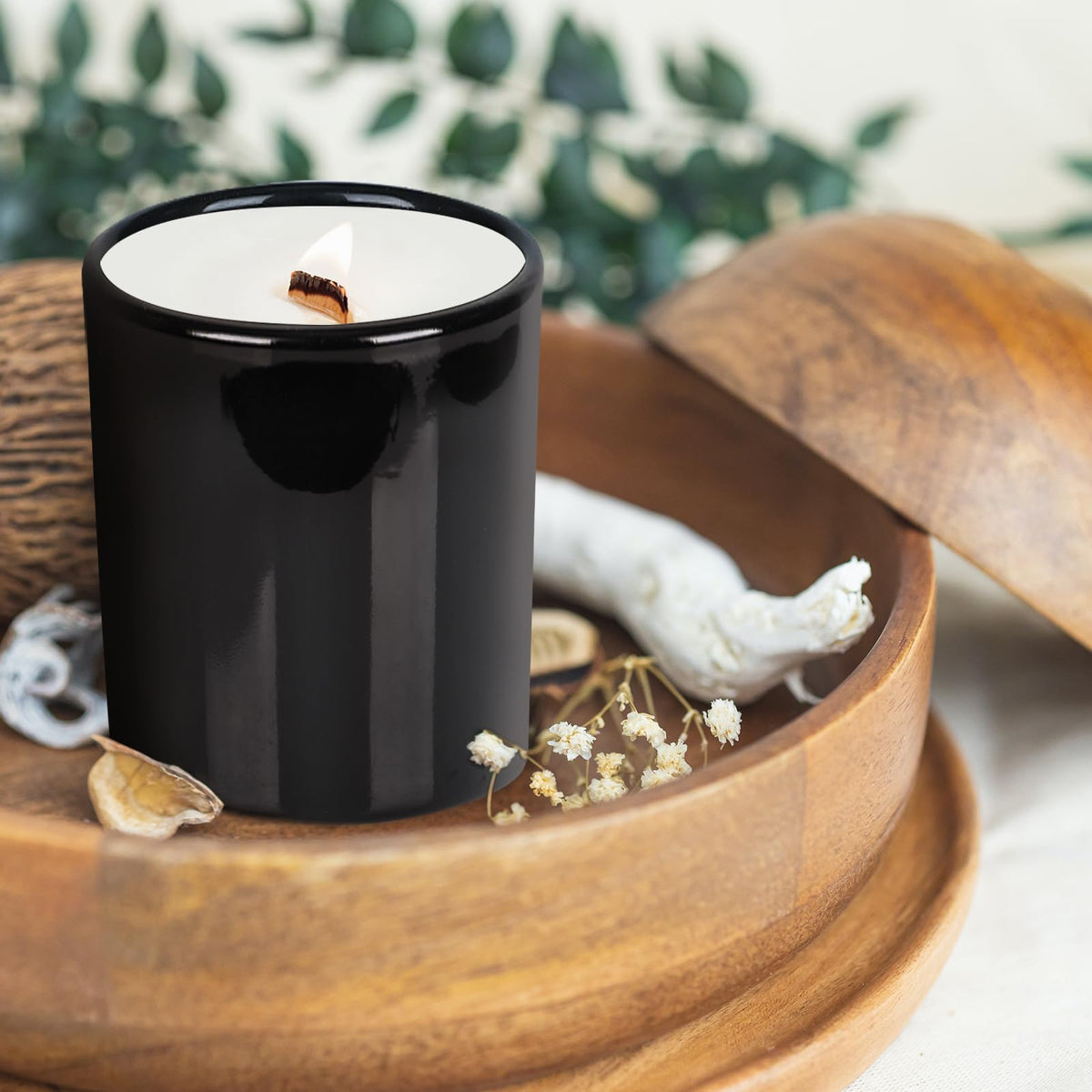 Thick Candle Jars for Making Candles 12 Pcs (12 Count)