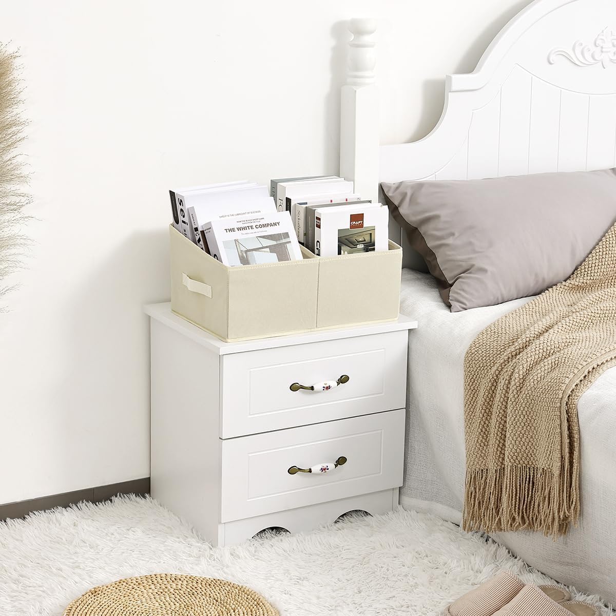 Closet Storage Bins (6 Count)