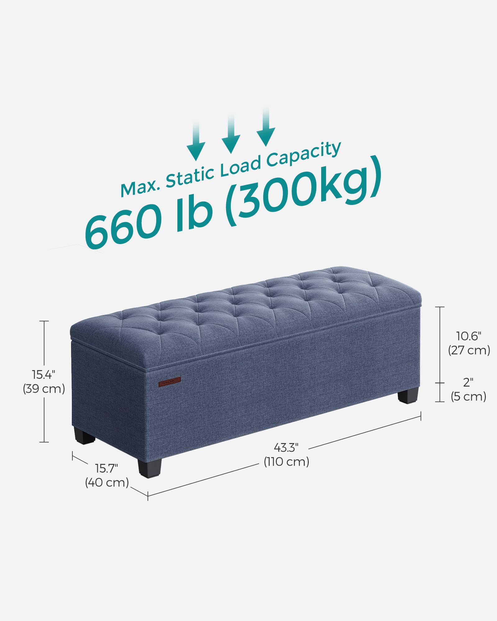 Storage Ottoman Bench