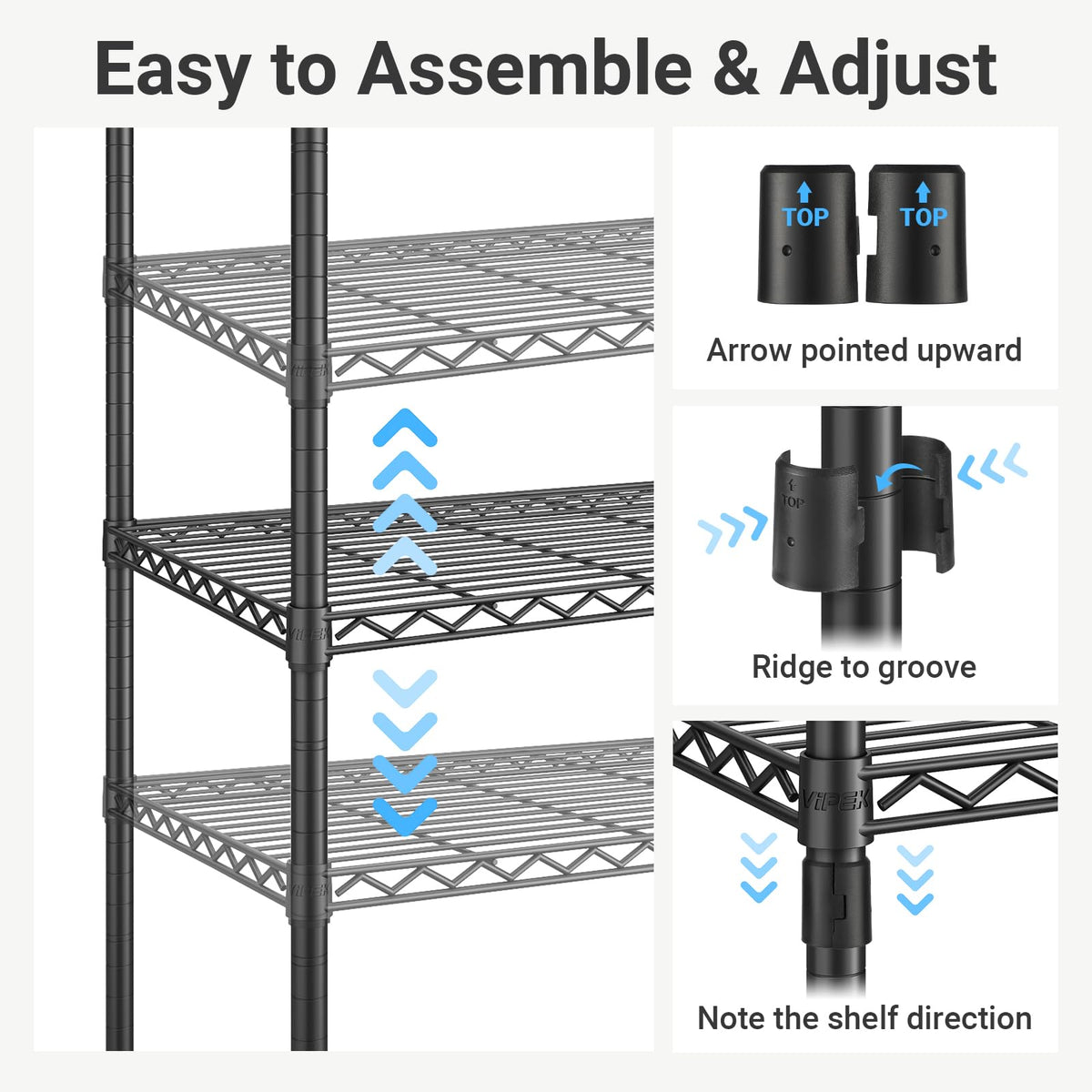 V40 Heavy Duty Clothes Rack