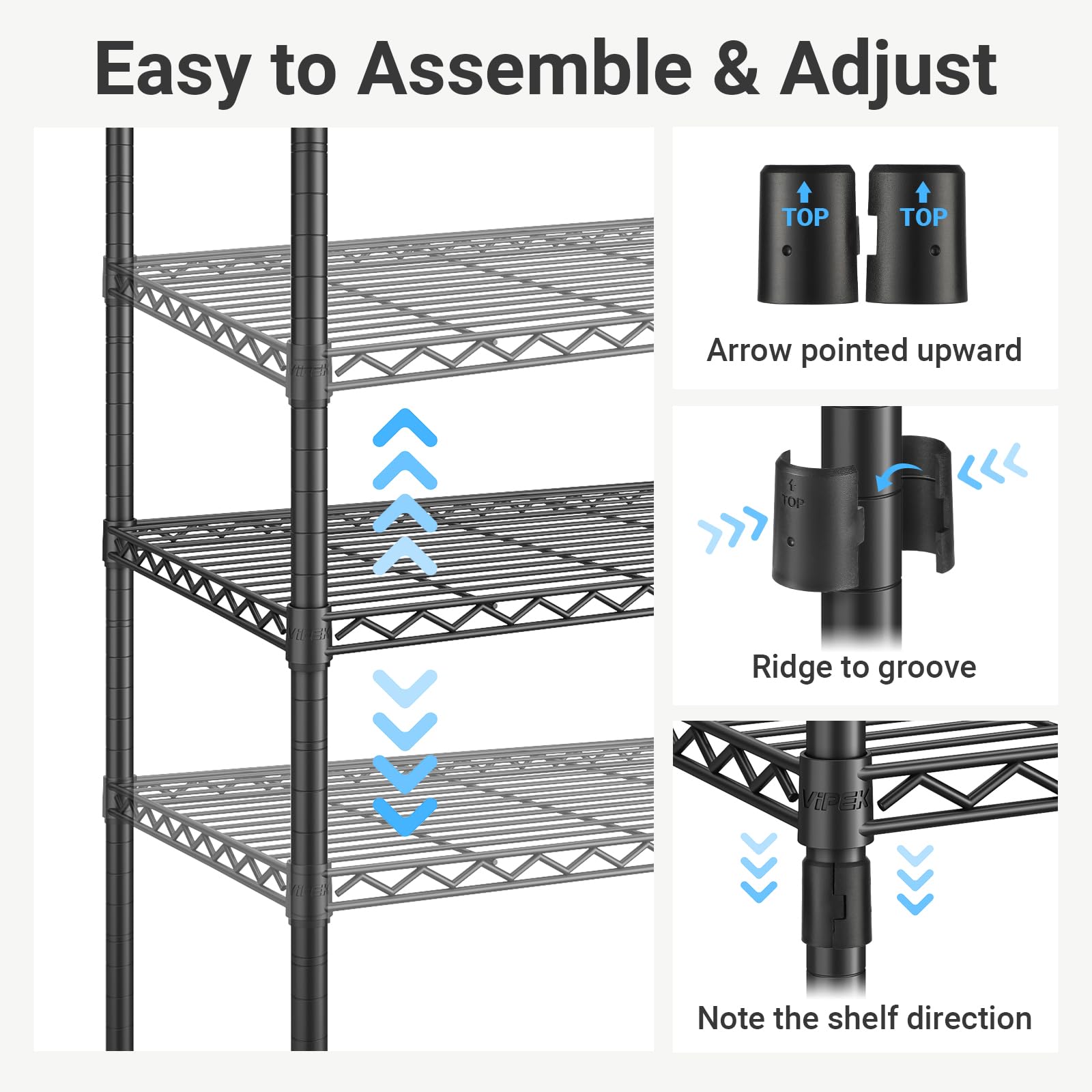 Classic V6 Wire Garment Rack