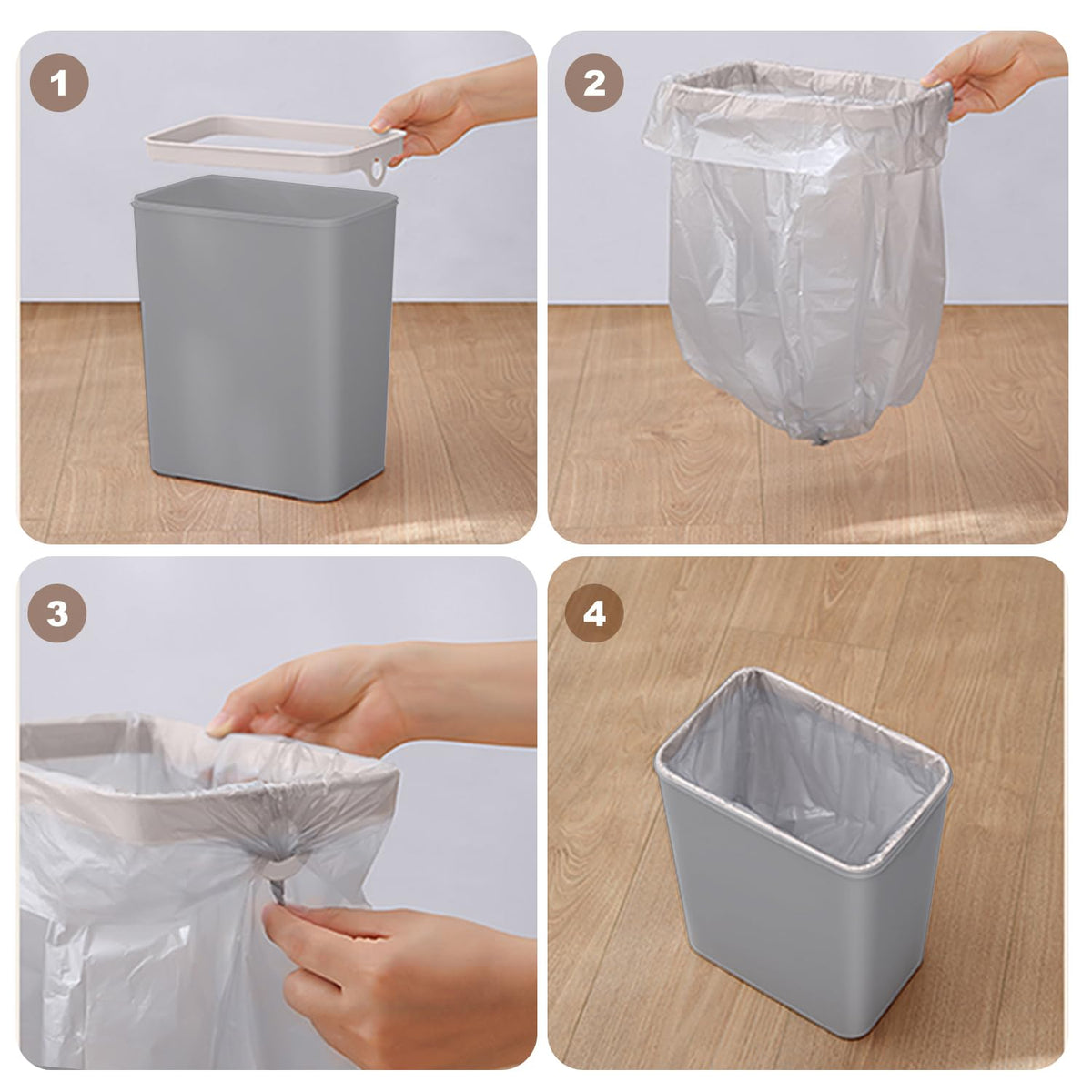 2.5 Gallon Motion Sensor Trash Can