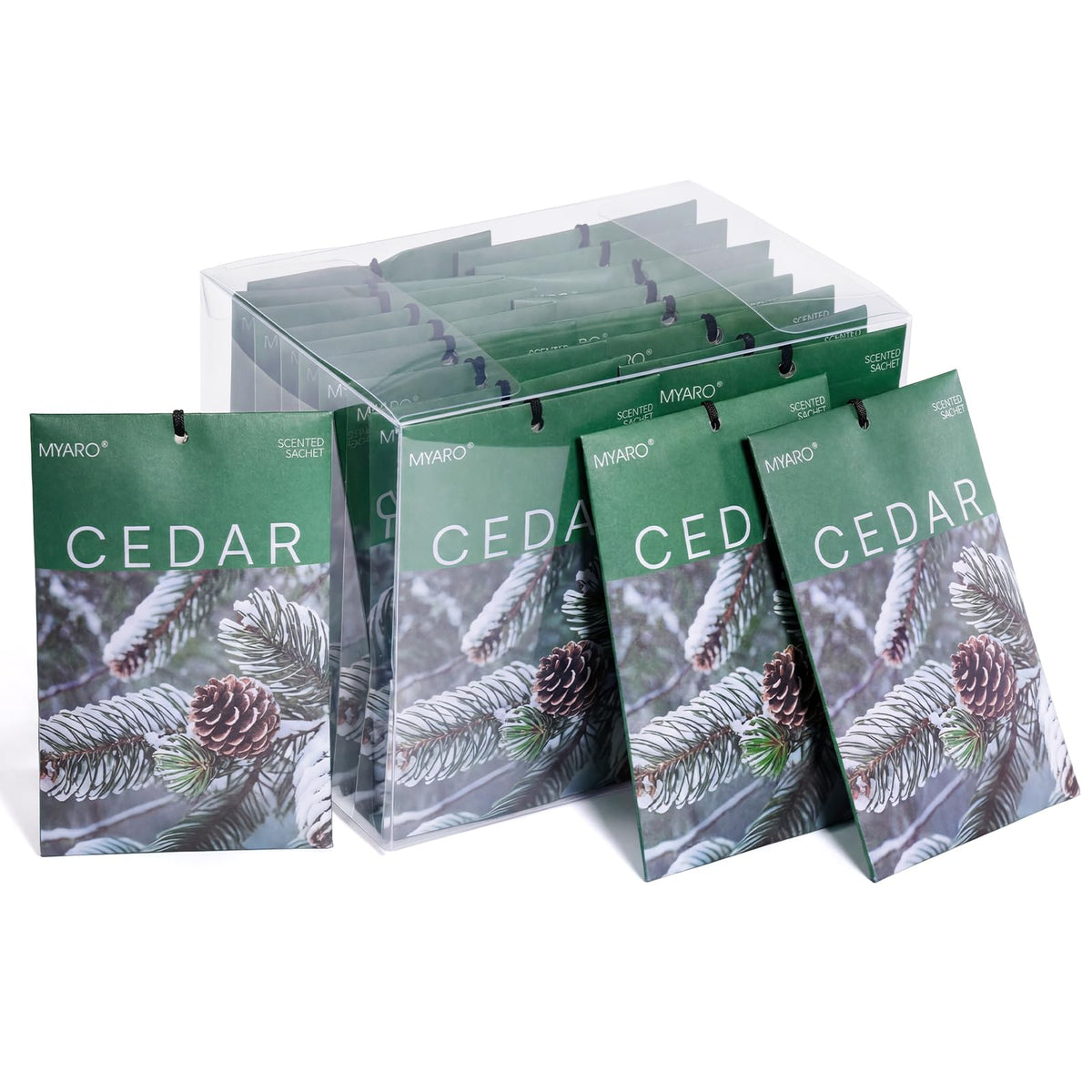 20Pcs Cedar Scented Sachets (20 Count)